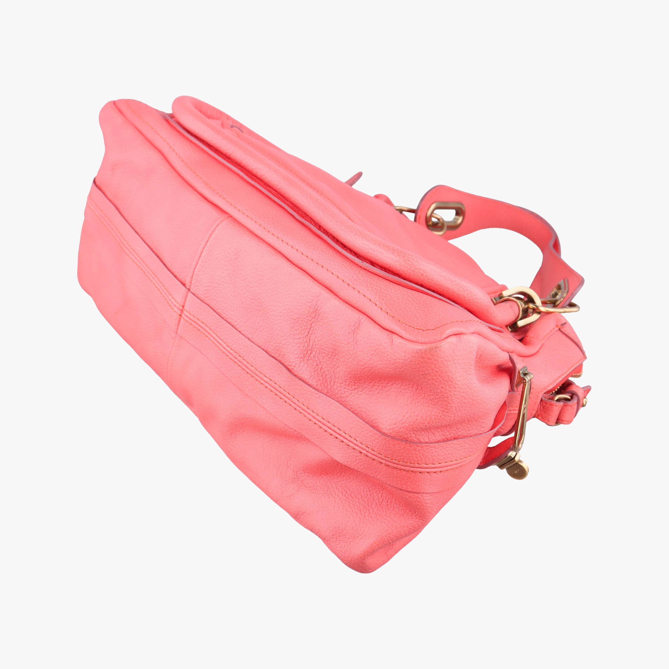 Pre-owned Chloe Paraty Pink Leather shoulderbag | stylenewstar