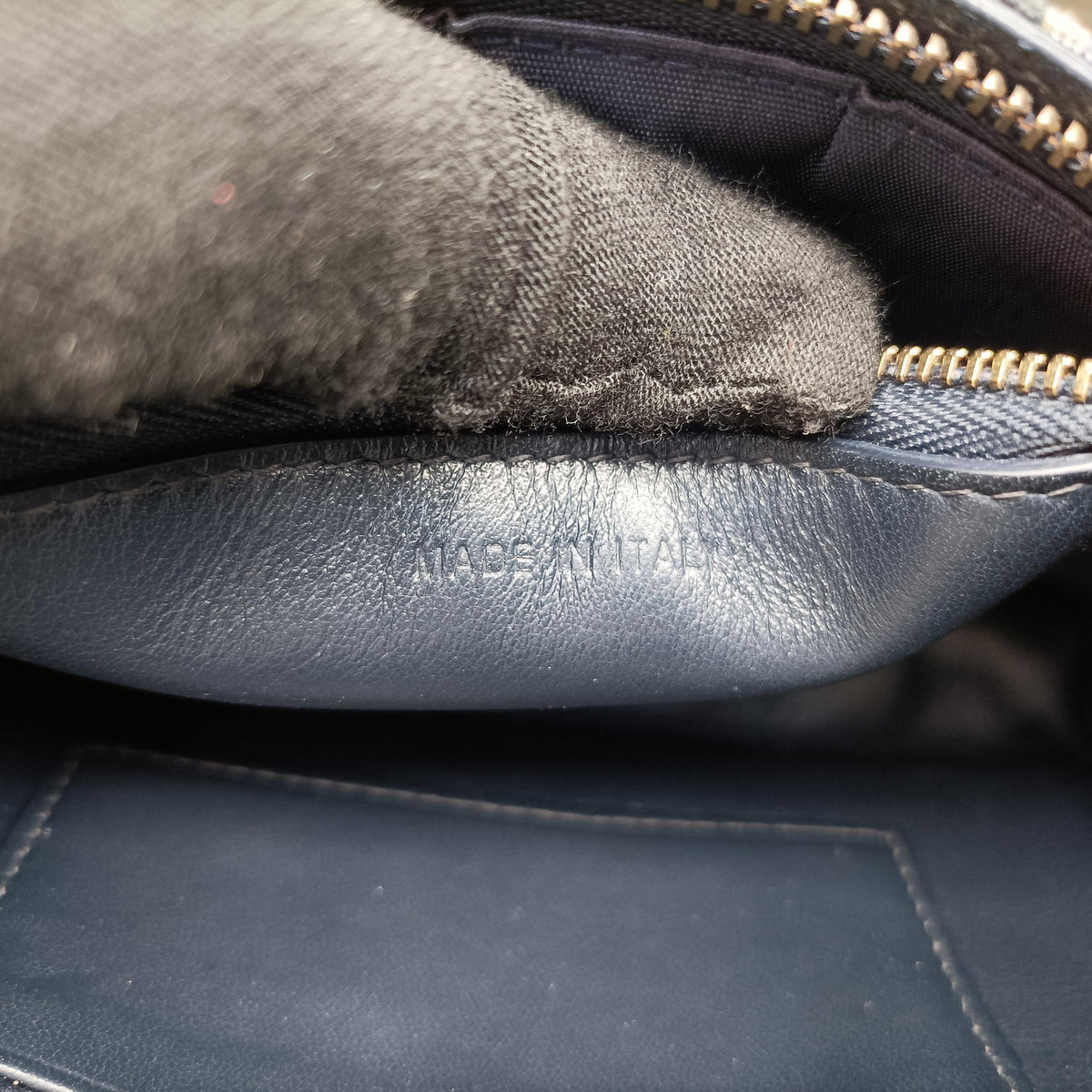 Saddle Navy×Gray Jacquard x Leather 12-MA-0290サドル ネイビー×グレー ジャガード×レザー 12-MA-0290