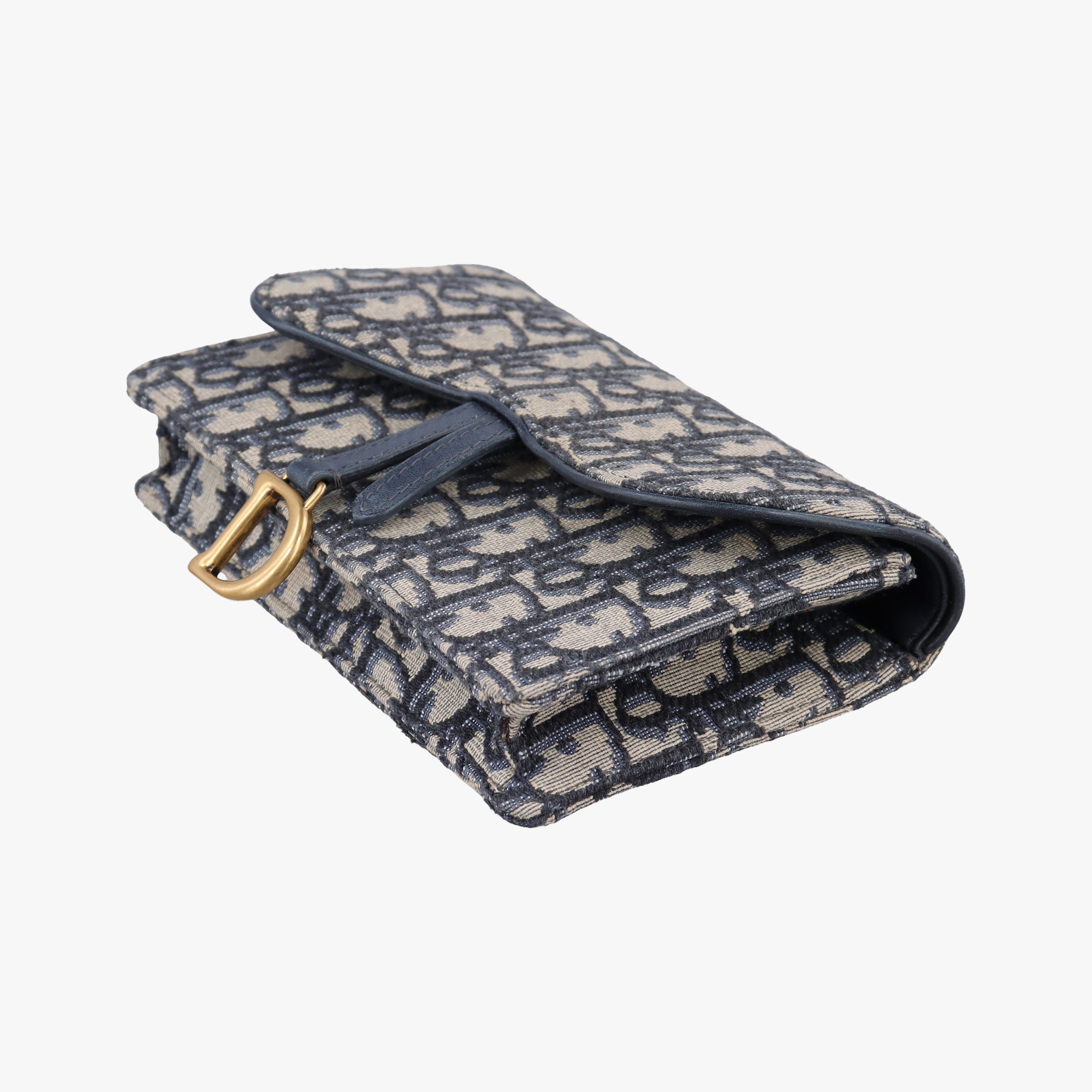 Saddle Navy×Gray Jacquard x Leather 12-MA-0290サドル ネイビー×グレー ジャガード×レザー 12-MA-0290