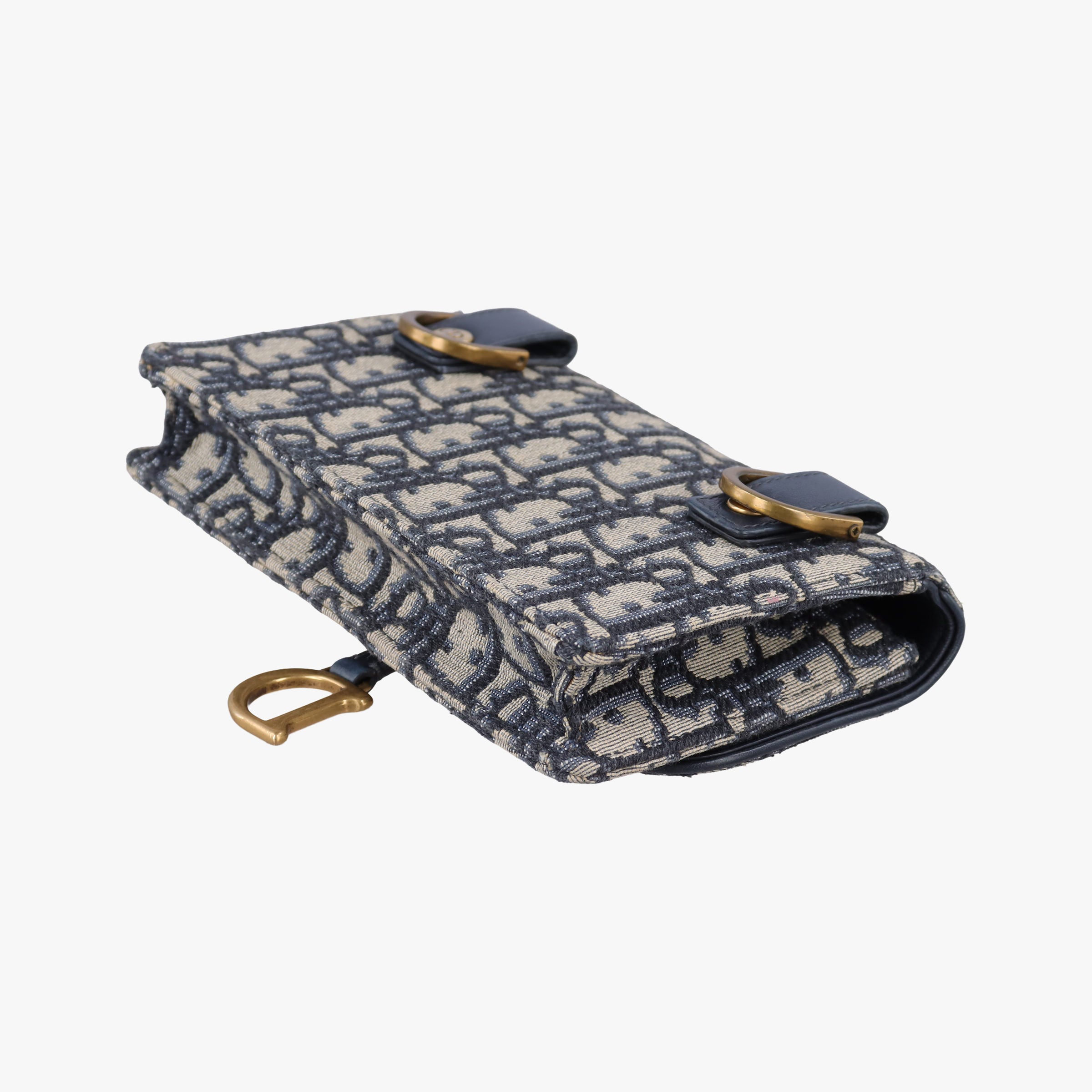Saddle Navy×Gray Jacquard x Leather 12-MA-0290サドル ネイビー×グレー ジャガード×レザー 12-MA-0290