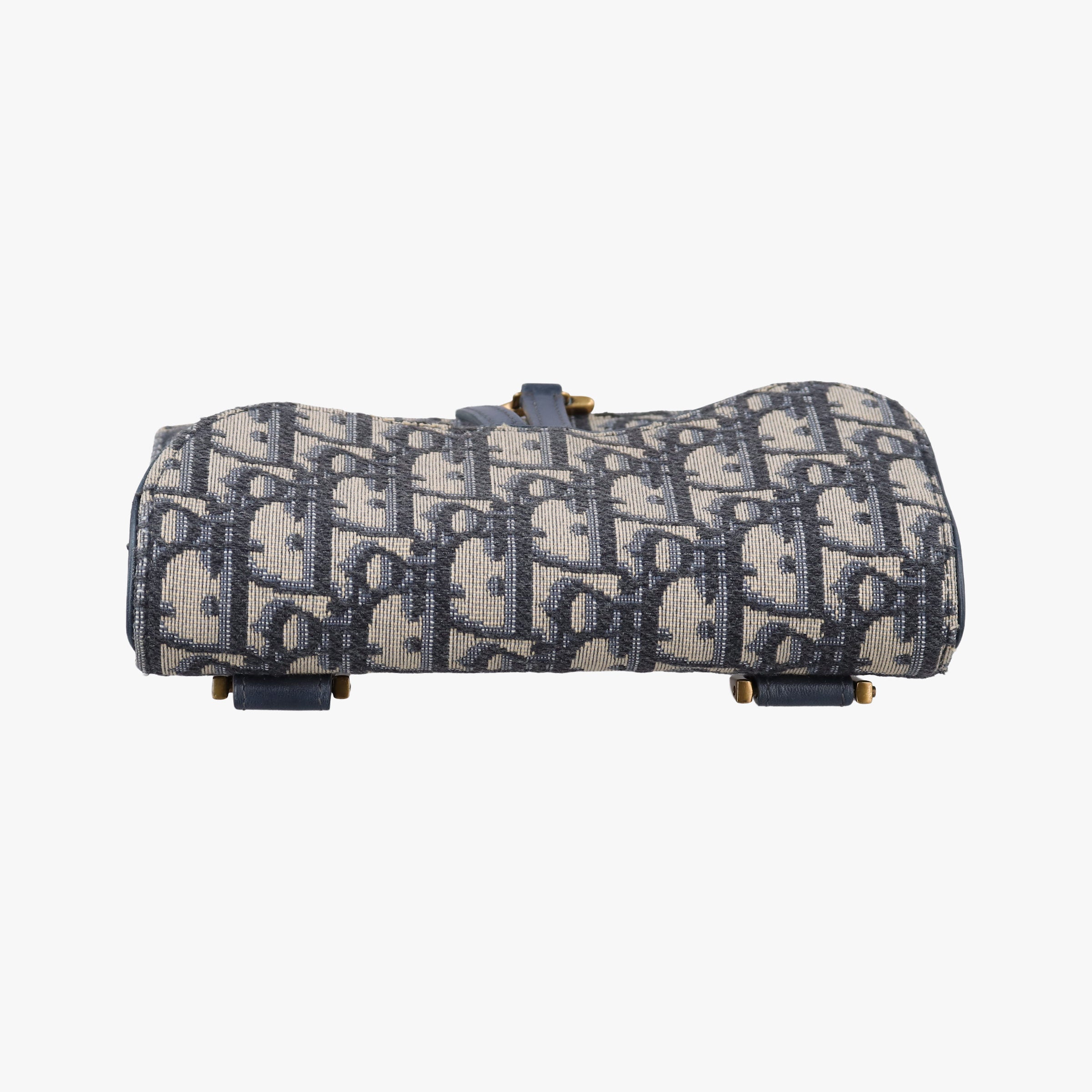 Saddle Navy×Gray Jacquard x Leather 12-MA-0290サドル ネイビー×グレー ジャガード×レザー 12-MA-0290