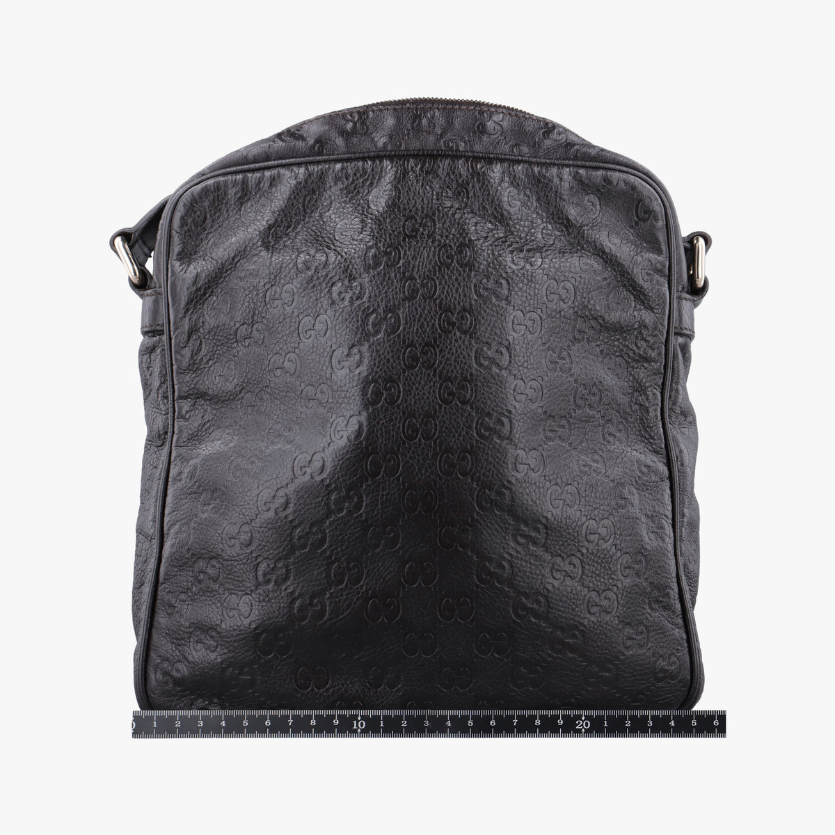 GG Imprime Messenger Brown Leather 201448 C5735543GGインプリメ メッセンジャー ブラウン レザー 201448 C5735543
