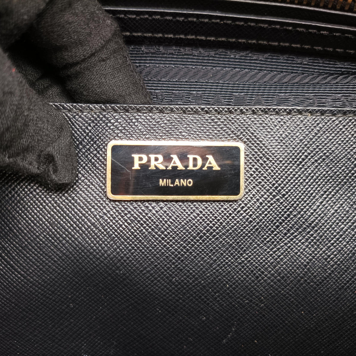 Galleria Black SAFFIANO Leather BN2274 58/L 173ガレリア ブラック サフィアーノレザー BN2274 58/L 173
