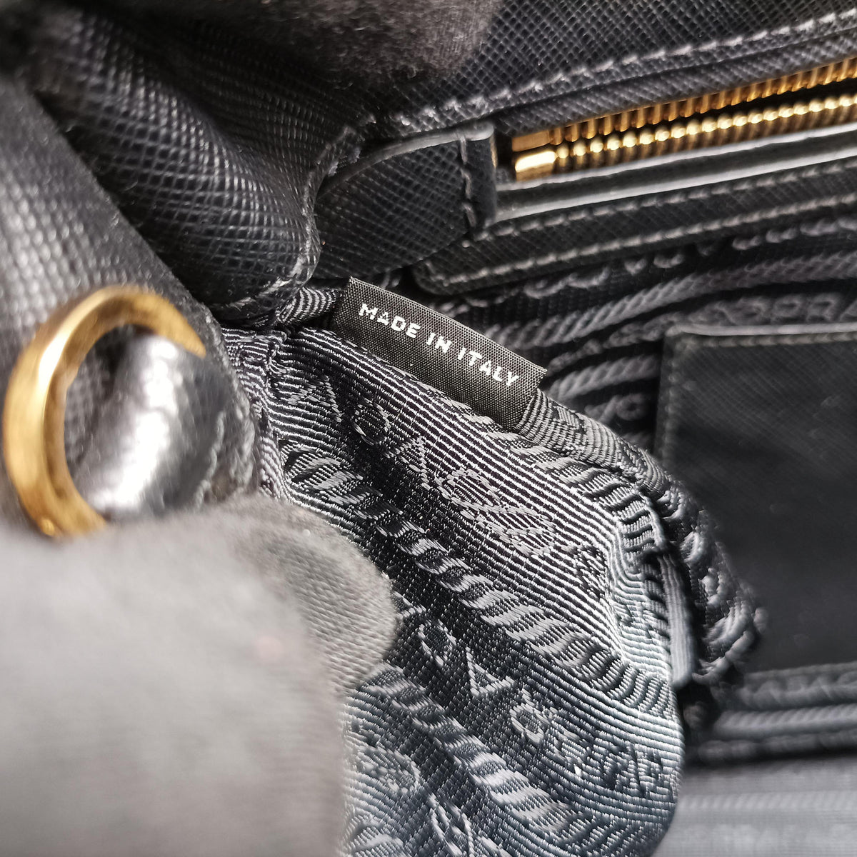 Galleria Black SAFFIANO Leather BN2274 58/L 173ガレリア ブラック サフィアーノレザー BN2274 58/L 173