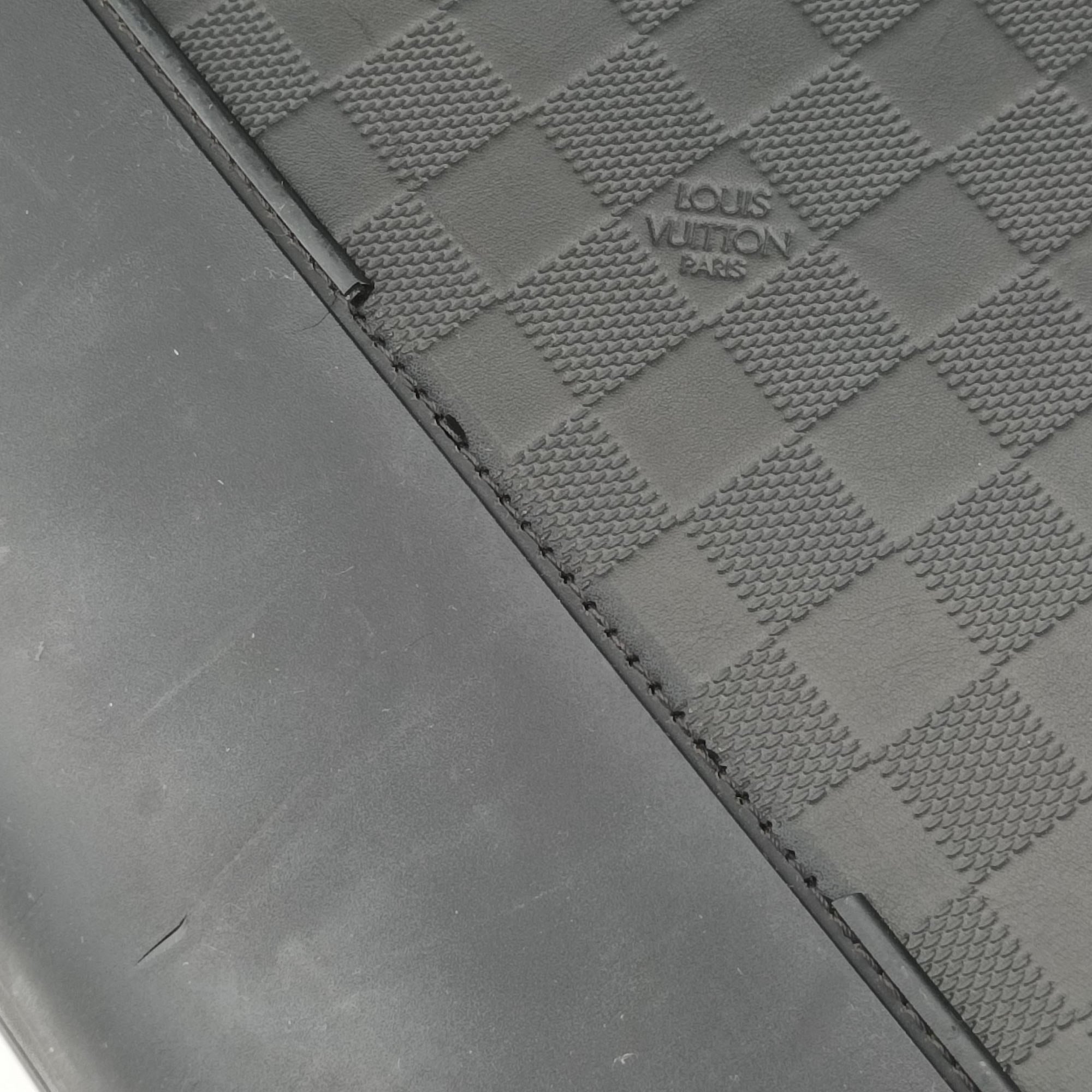 Pegase55 Case Matte Black Damier Infini N41231 SP0153ペガス55 スーツケース ブラック ダミエ アンフィニ N41231 SP0153