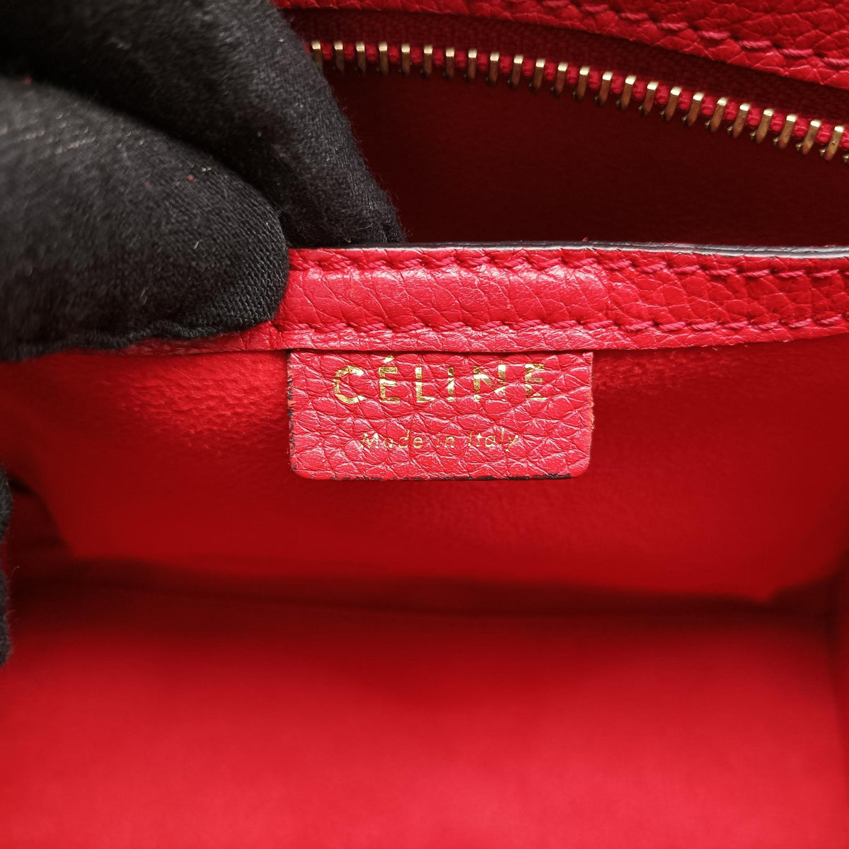 luggage nano shopper Red Leather S-CU-0172 I-VP-0172ラゲージナノショッパー レッド レザー S-CU-0172 I-VP-0172