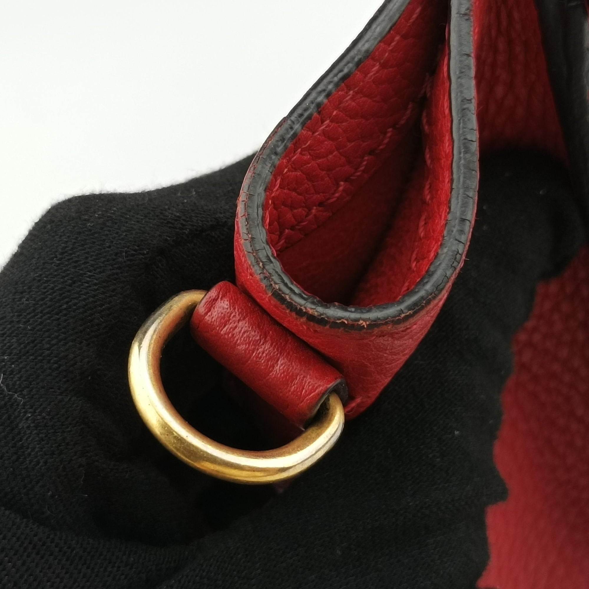 luggage nano shopper Red Leather S-CU-0172 I-VP-0172ラゲージナノショッパー レッド レザー S-CU-0172 I-VP-0172