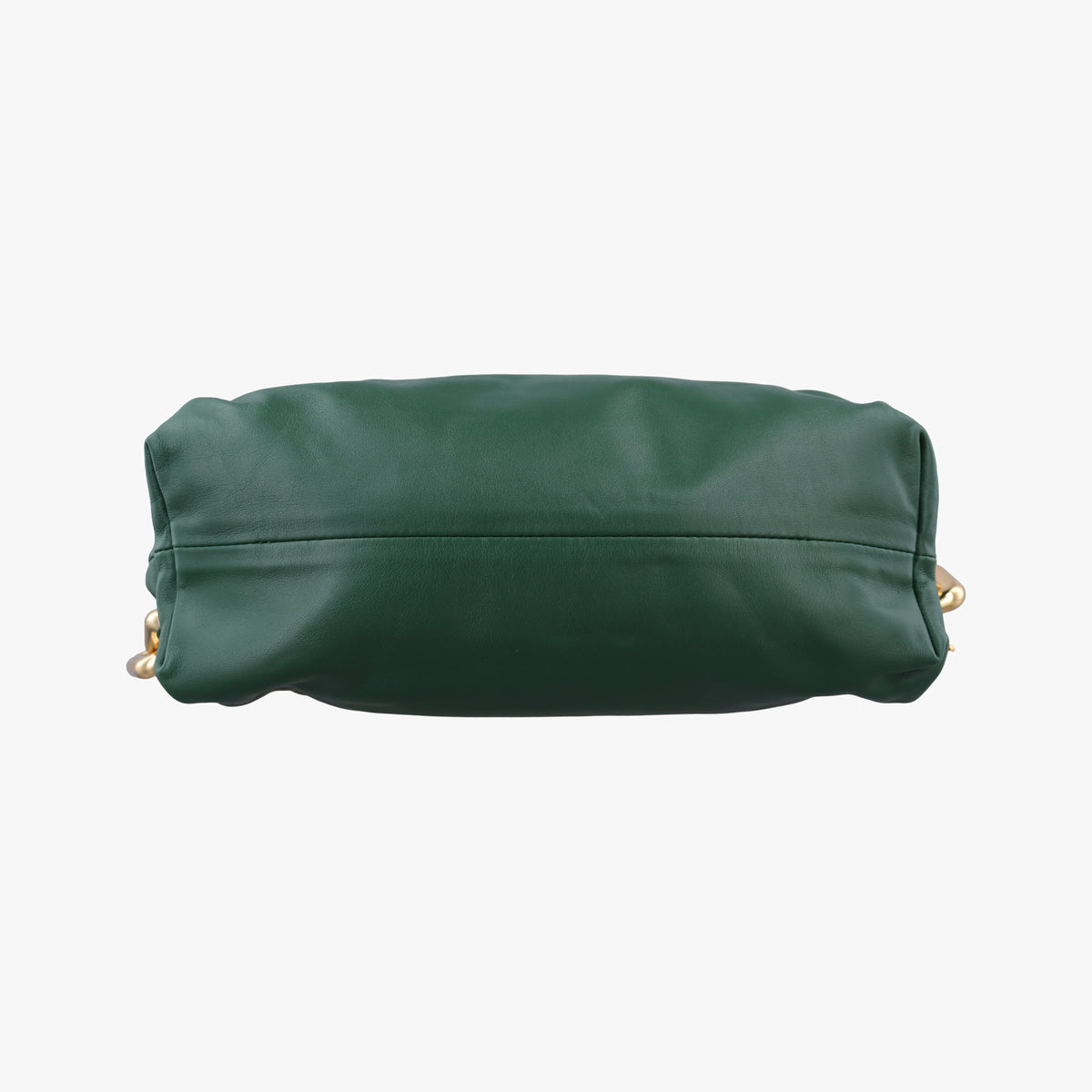 THE Chain Pouch Green lambskin B09554674Wザ チェーン ポーチ グリーン ラムスキン B09554674W