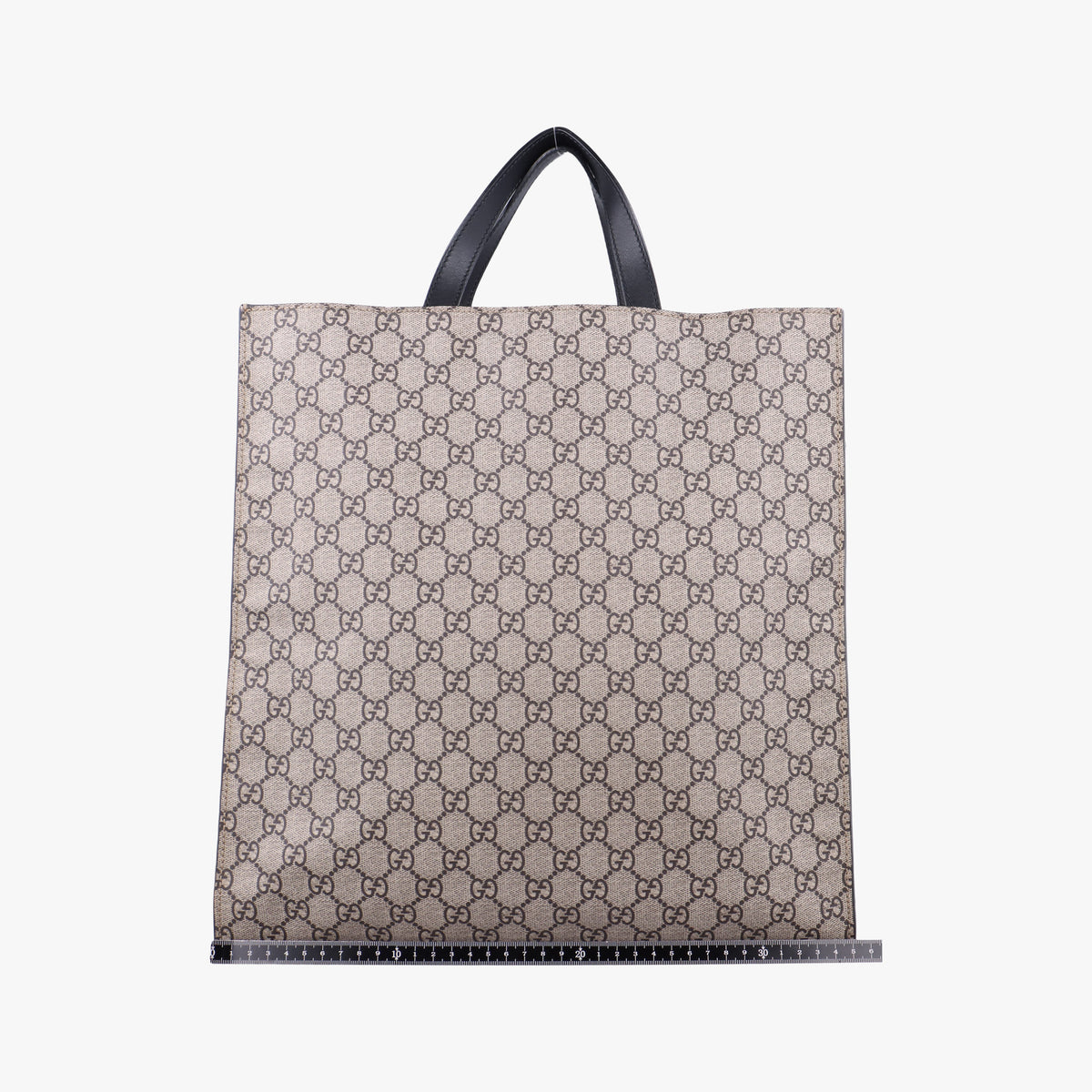 GG Supreme Bee beige×black PVC coated canvas×leather 450950 H021008295GGスプリーム キングスネーク ベージュ×ブラック PVCコーティングキャンバス×レザー 450950 H021008295