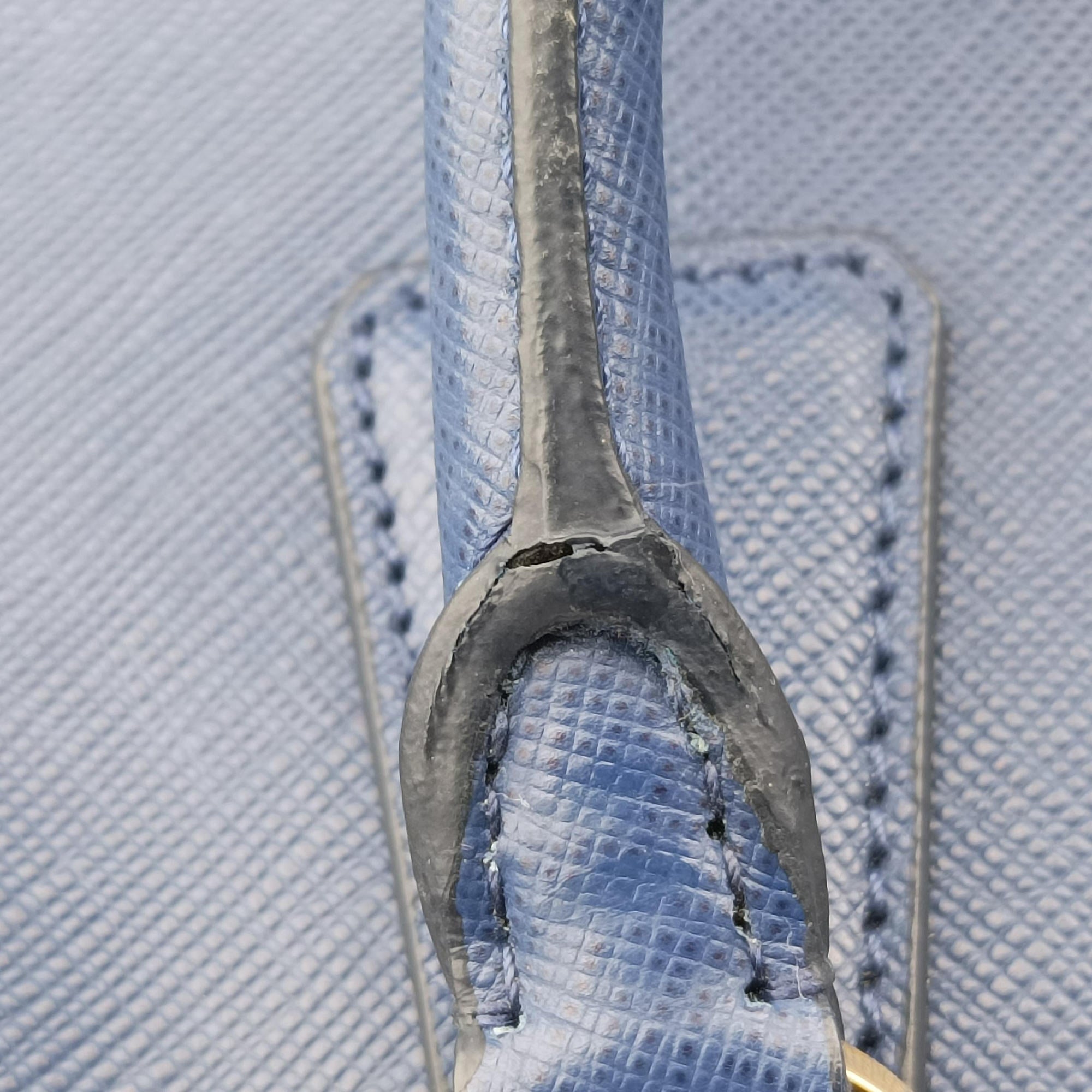 Galleria Blue SAFFIANO Leather BN2274 14ガレリア ブルー サフィアーノレザー BN2274 14