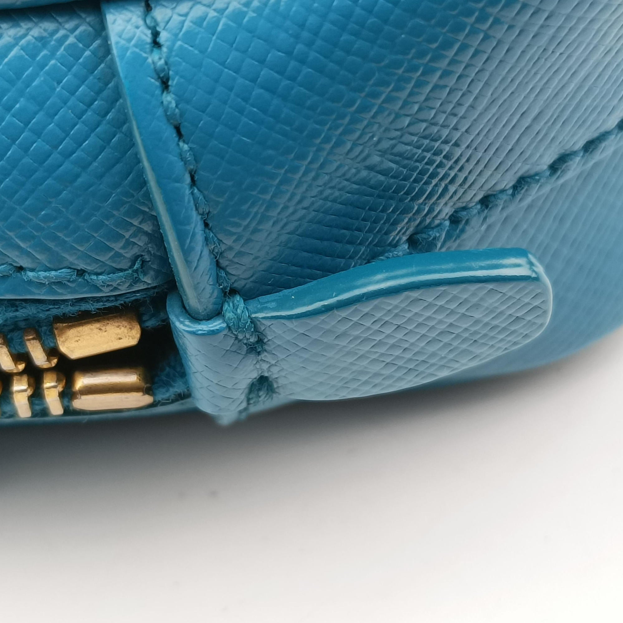 VITELLO PHENIX camera bag Blue SAFFIANO Leather 1N1674 31/Hヴィッテロ フェニックス カメラバッグ ブルー サフィアーノレザー 1N1674 31/H