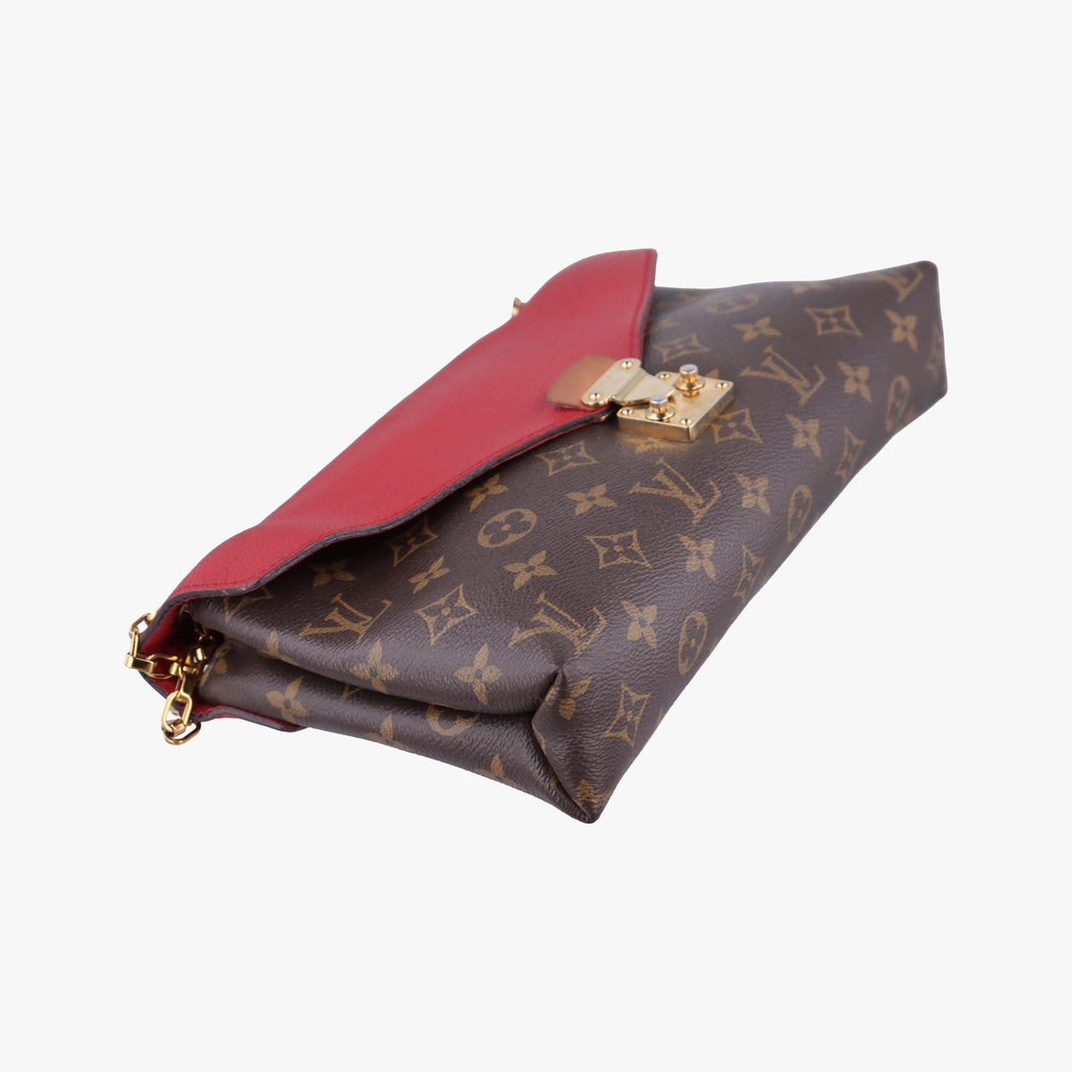 PALLAS Chain Brown×CERISE Monogram Canvas×calf leather M41201 CA2145パラス チェーン モノグラム/ブラウン×スリーズ モノグラムキャンバス×カーフレザー M41201 CA2145