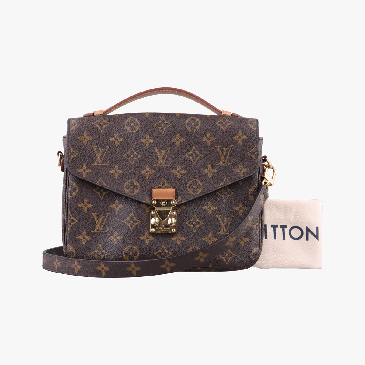 Pochette Metis MM Brown Monogram Canvas M44875 DR3173ポシェットメティスMM モノグラム/ブラウン モノグラムキャンバス M44875 DR3173