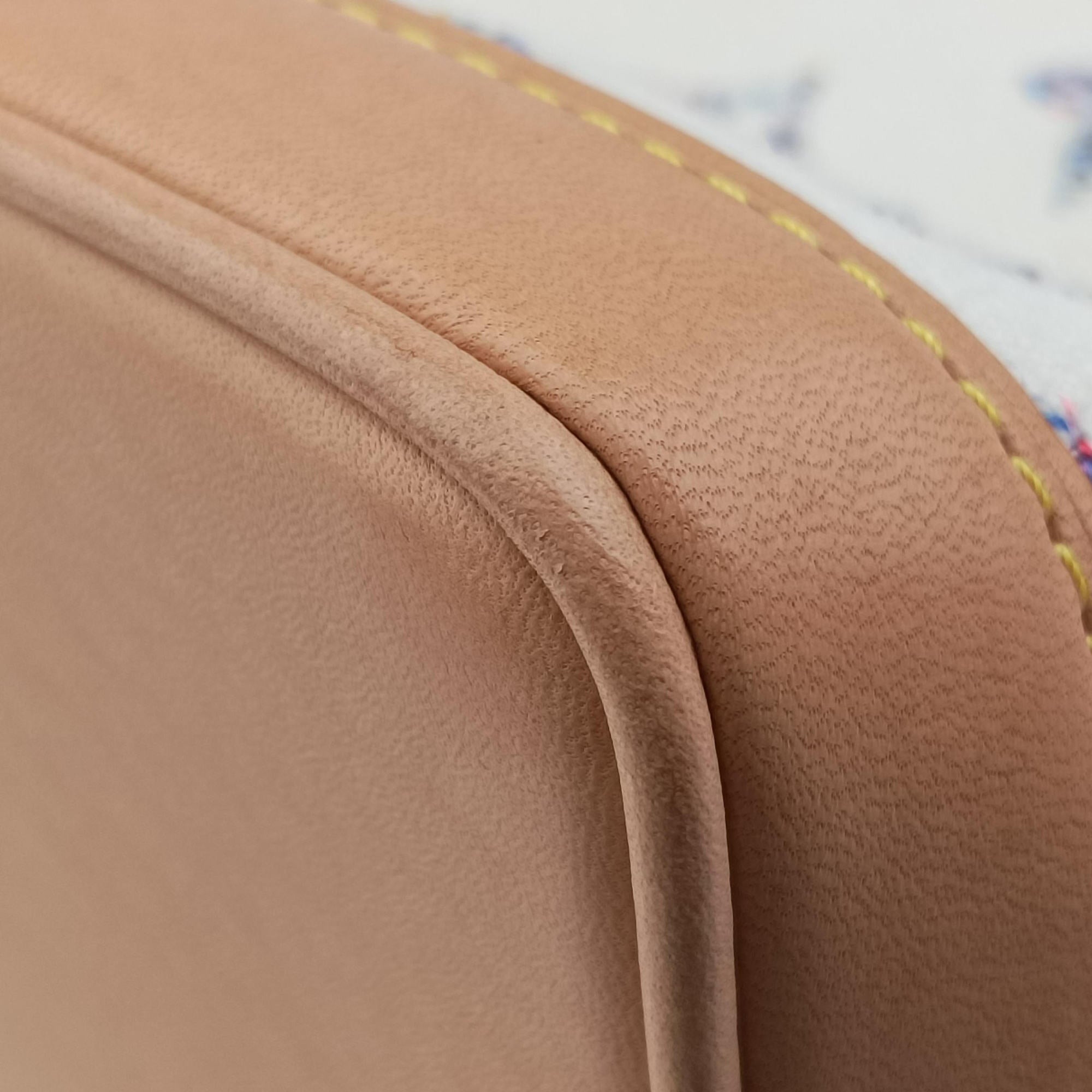 Nano Noe White Multicolor Monogram Jacquard M83453 IC Chipナノ ノエ ホワイト マルチカラー モノグラム ジャガード M83453 ICチップ