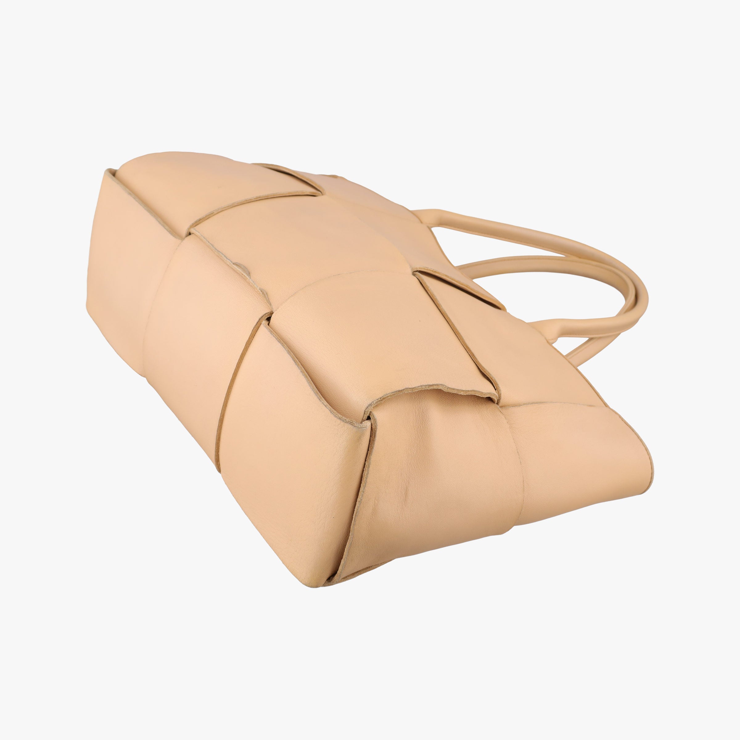 THE ARCO Tote Camel lambskin B09312938Rミディアム ザ アルコ トート キャメル ラムスキン B09312938R