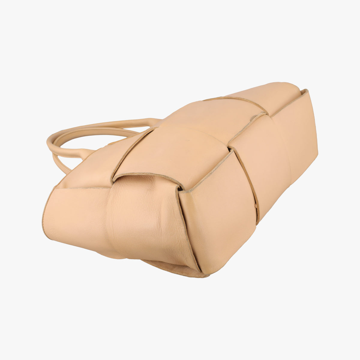 THE ARCO Tote Camel lambskin B09312938Rミディアム ザ アルコ トート キャメル ラムスキン B09312938R
