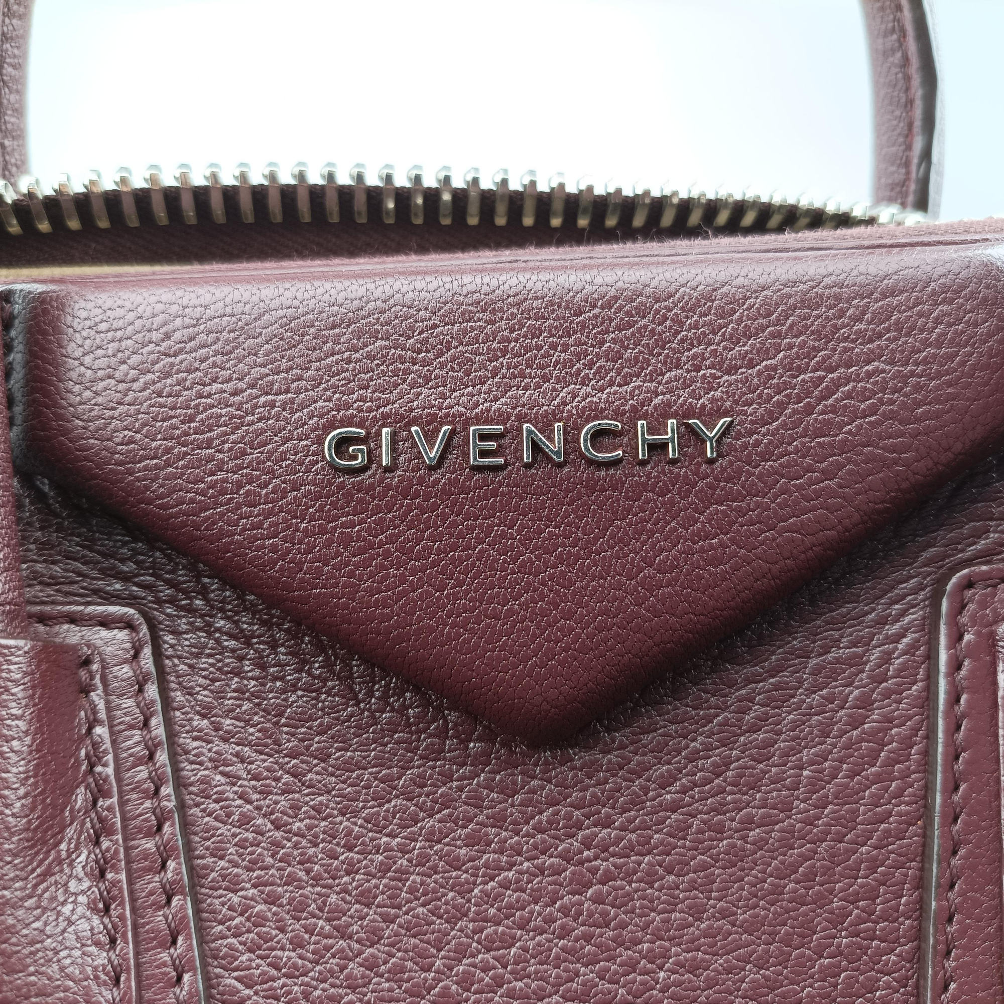 Antigona Burgundy Leather ZE D 0176アンティゴナ ワインレッド レザー ZE D 0176