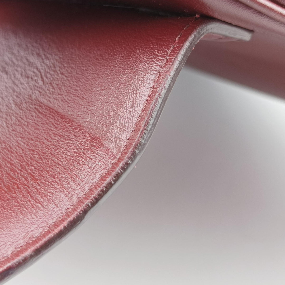 Pre-owned Celine 16 Bag Burgundy Calfskin shoulderbag | stylenewstar
