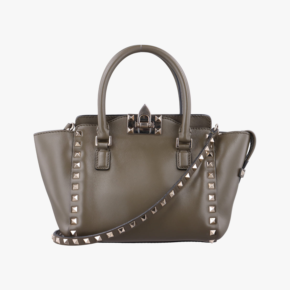 Rockstud Green Leather Lot number unknownロックスタッズ グリーン レザー 製番不明