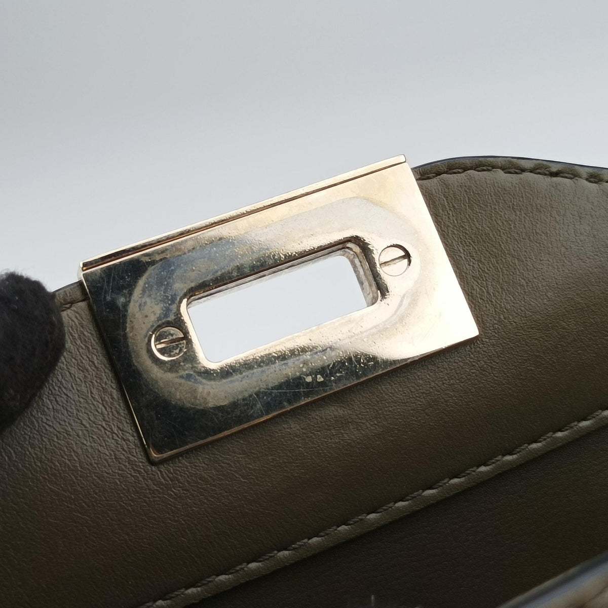Rockstud Green Leather Lot number unknownロックスタッズ グリーン レザー 製番不明