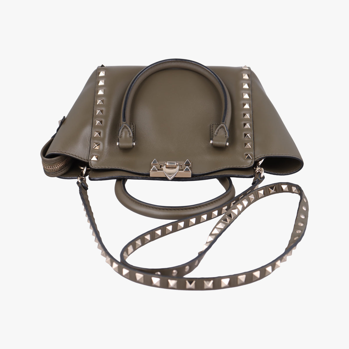 Rockstud Green Leather Lot number unknownロックスタッズ グリーン レザー 製番不明