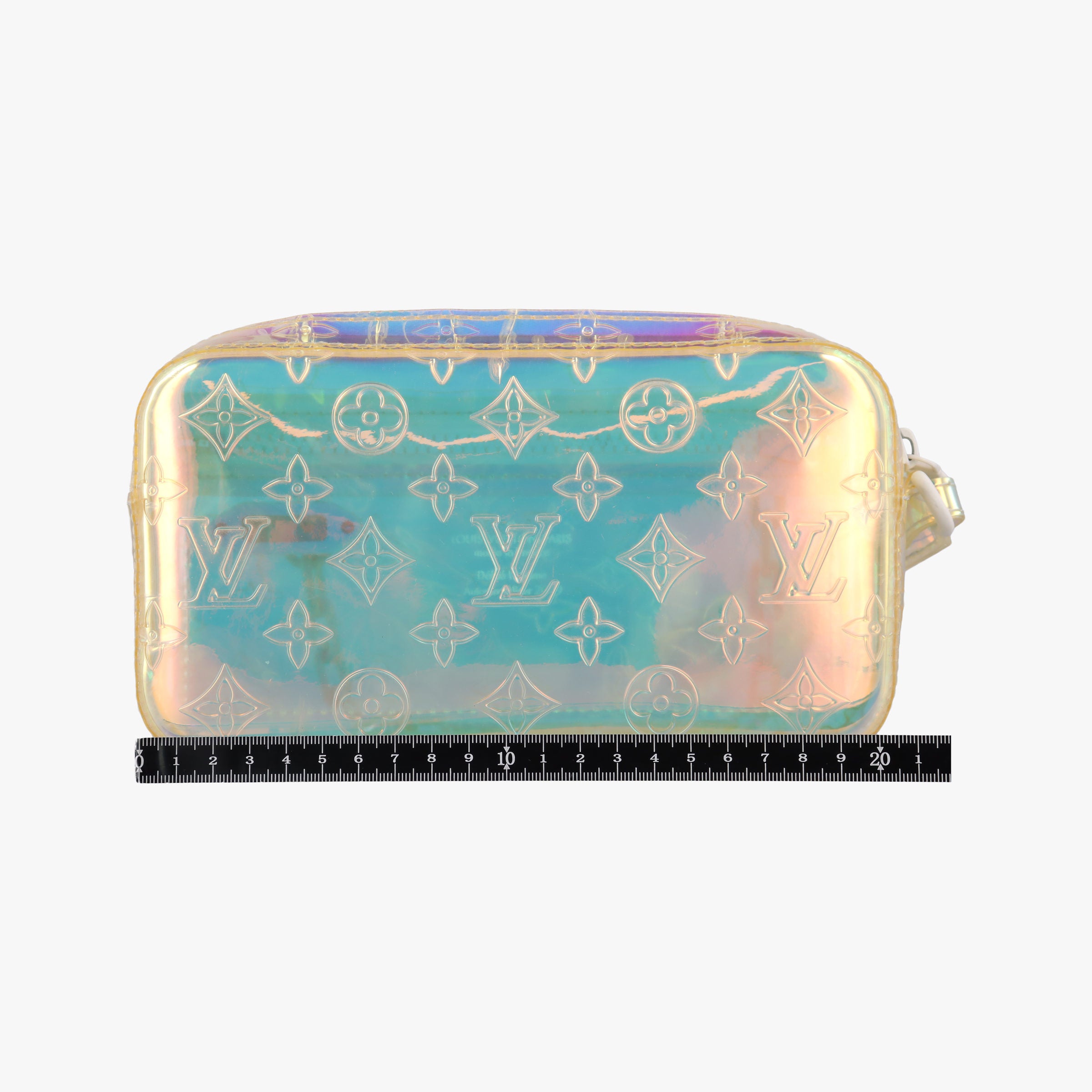 Pre-owned Louis Vuitton Pochette Volga prism pvc vinyl M55261 clutchbag | stylenewstar
