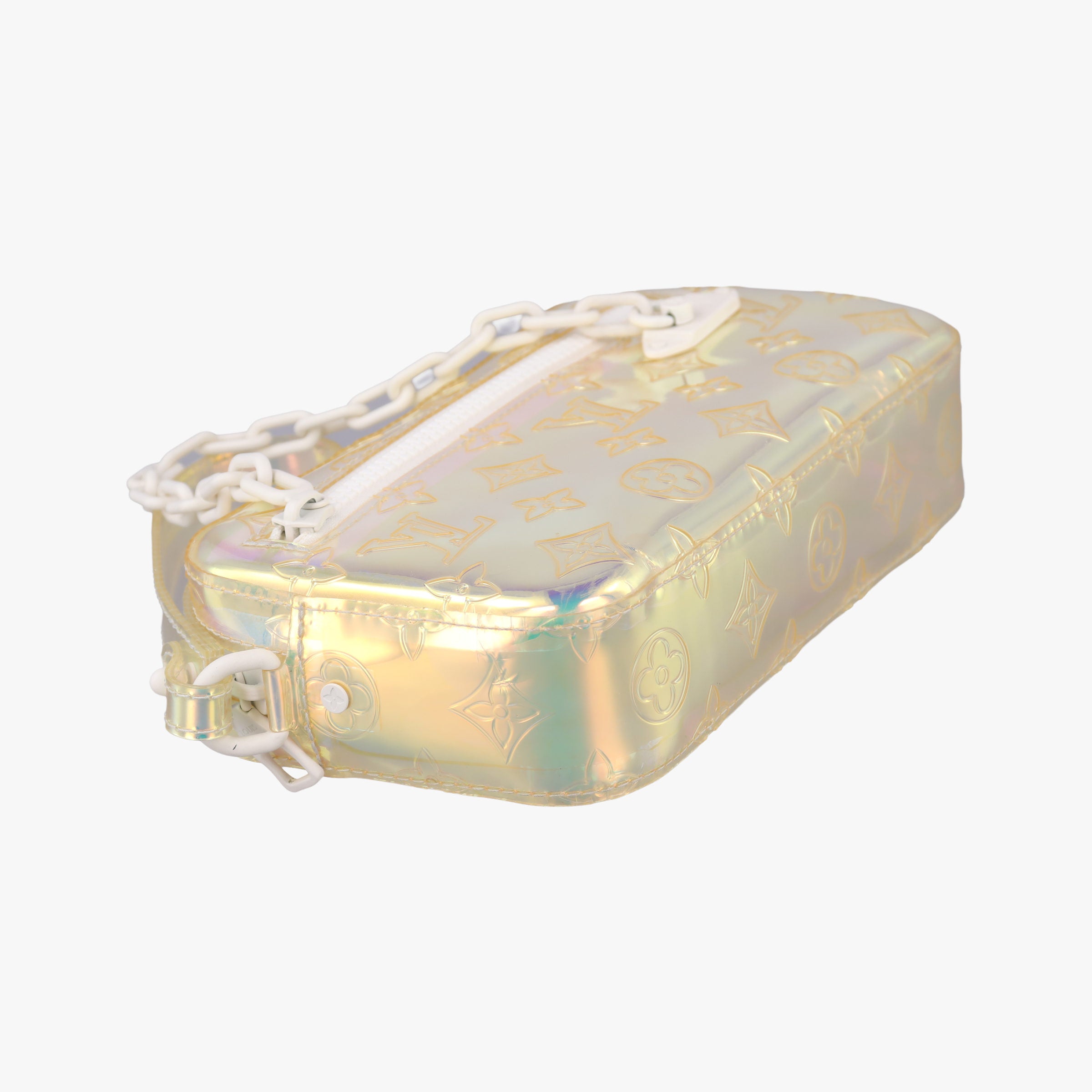 Pre-owned Louis Vuitton Pochette Volga prism pvc vinyl M55261 clutchbag | stylenewstar