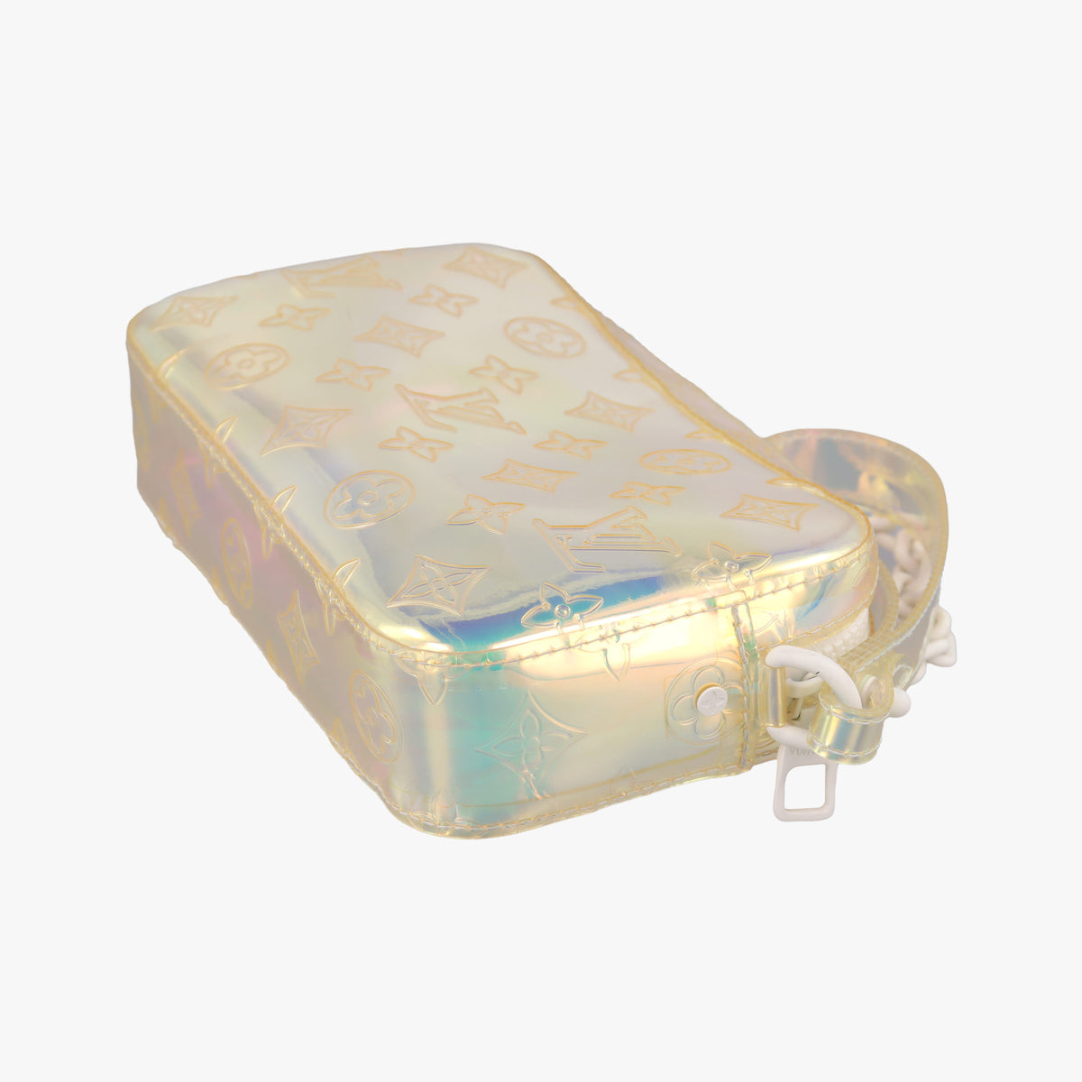 Pre-owned Louis Vuitton Pochette Volga prism pvc vinyl M55261 clutchbag | stylenewstar