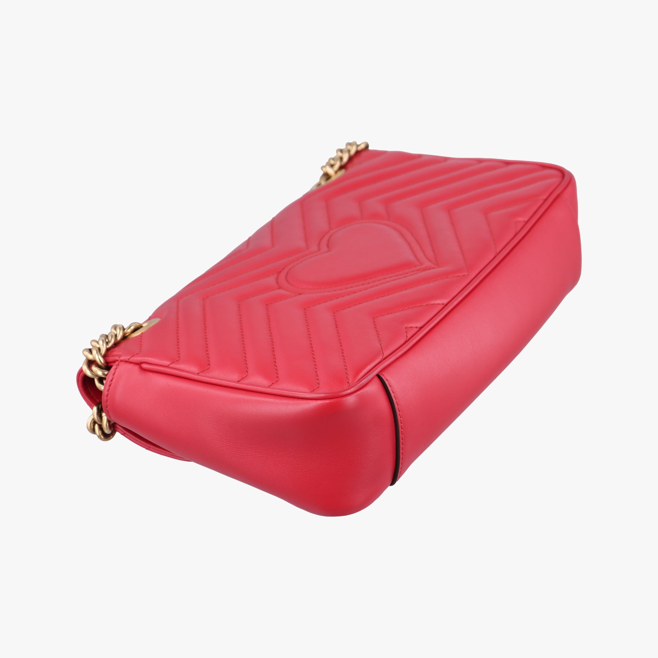 GG Marmont Red Leather 443497 C022367849GGマーモント レッド レザー 443497 C022367849