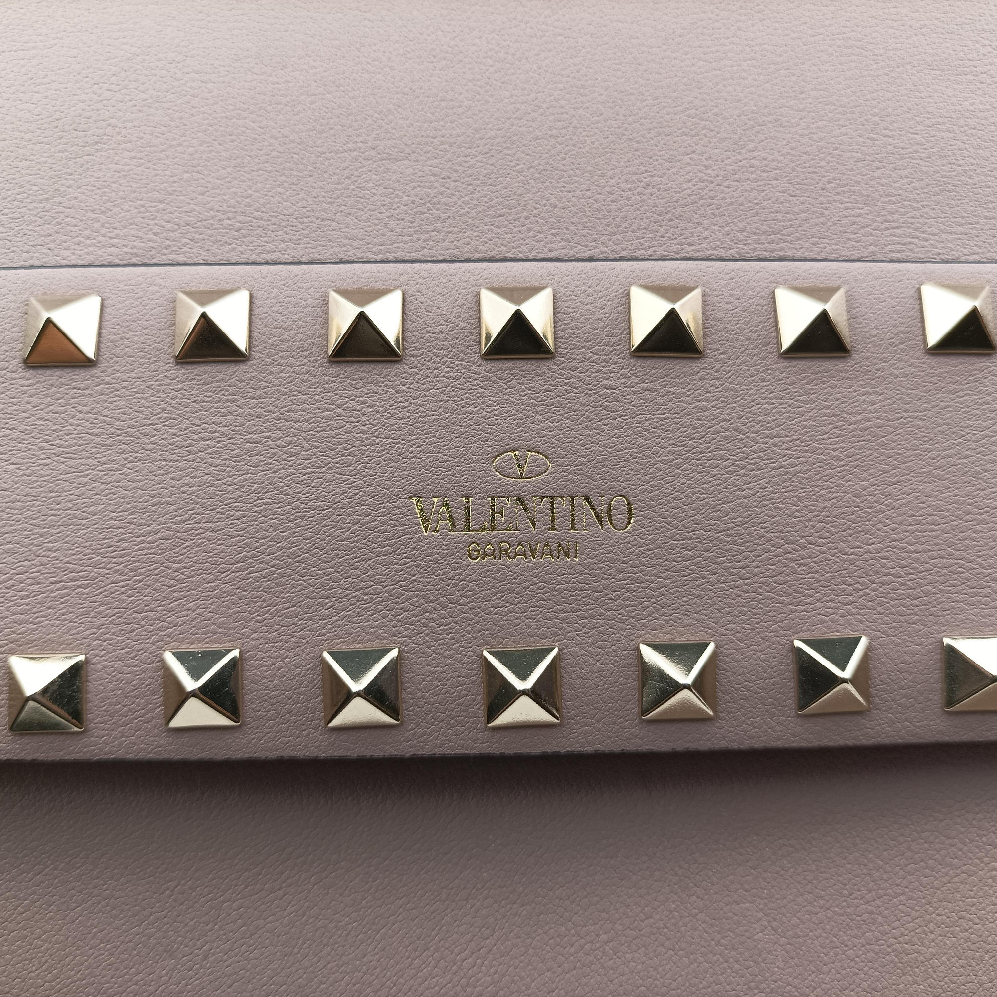 Rockstud Pink leather ロックスタッズ ピンク レザー