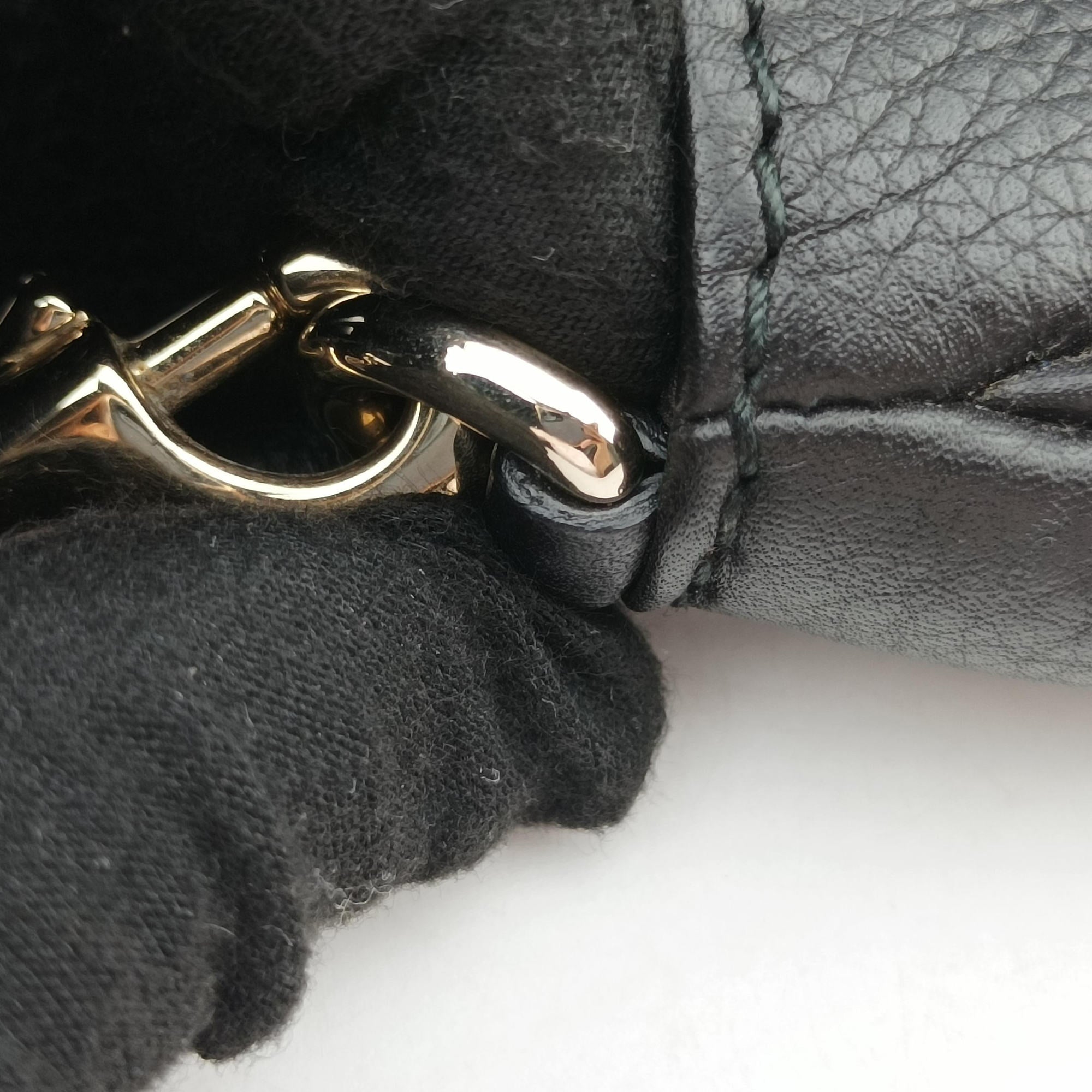 Greenwich chain Black Leather 268748 D9626606グリニッジ チェーン ブラック レザー 268748 D9626606