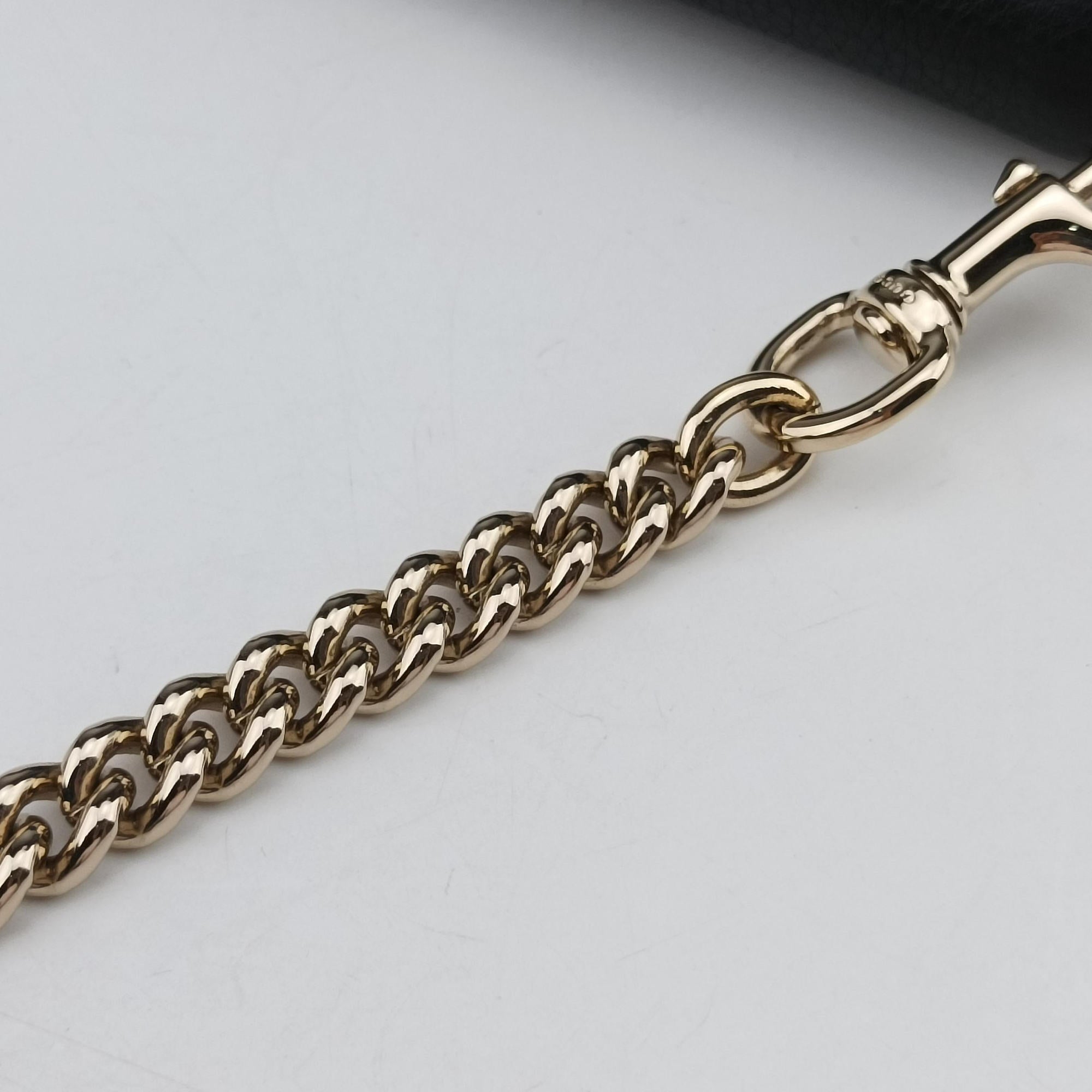 Greenwich chain Black Leather 268748 D9626606グリニッジ チェーン ブラック レザー 268748 D9626606