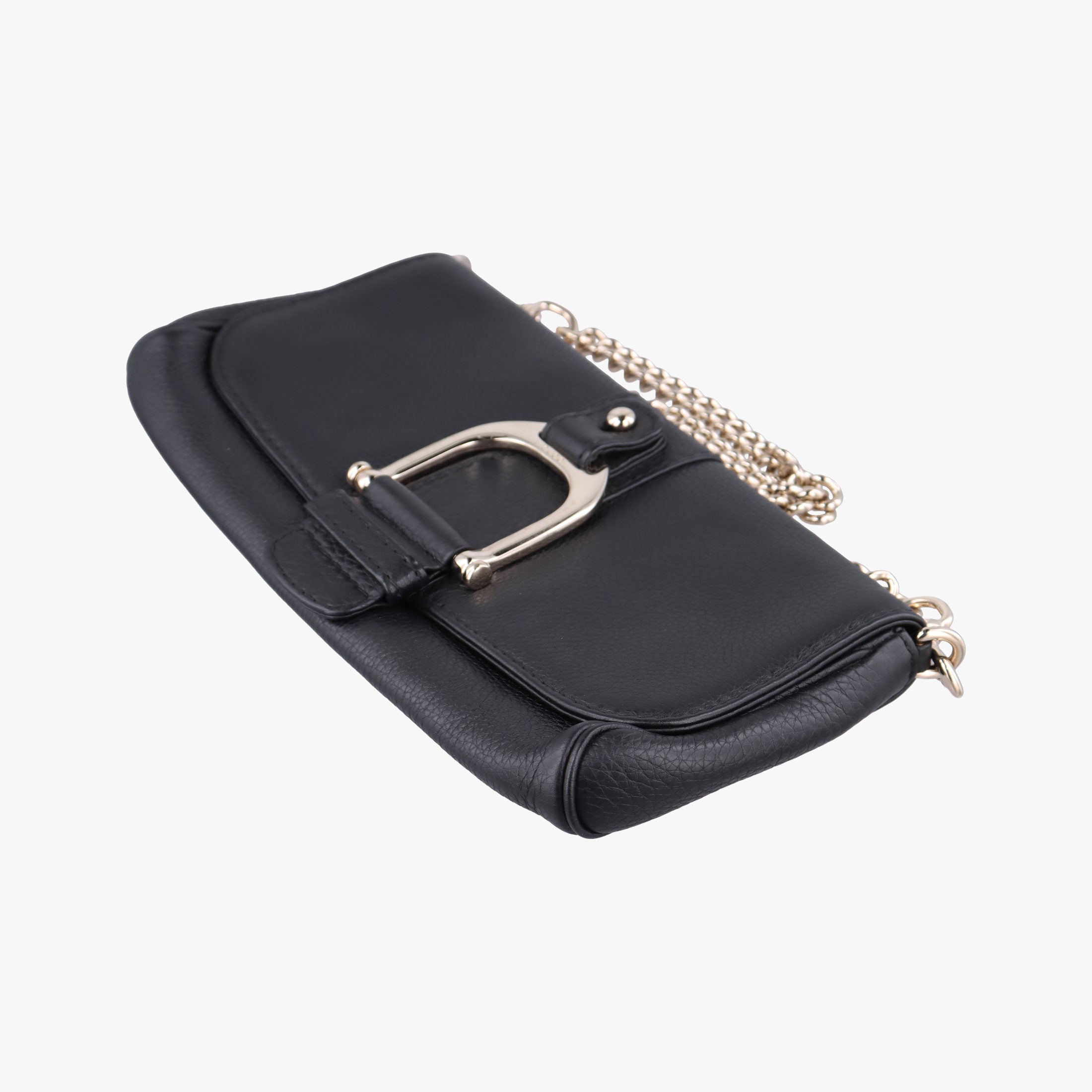 Greenwich chain Black Leather 268748 D9626606グリニッジ チェーン ブラック レザー 268748 D9626606
