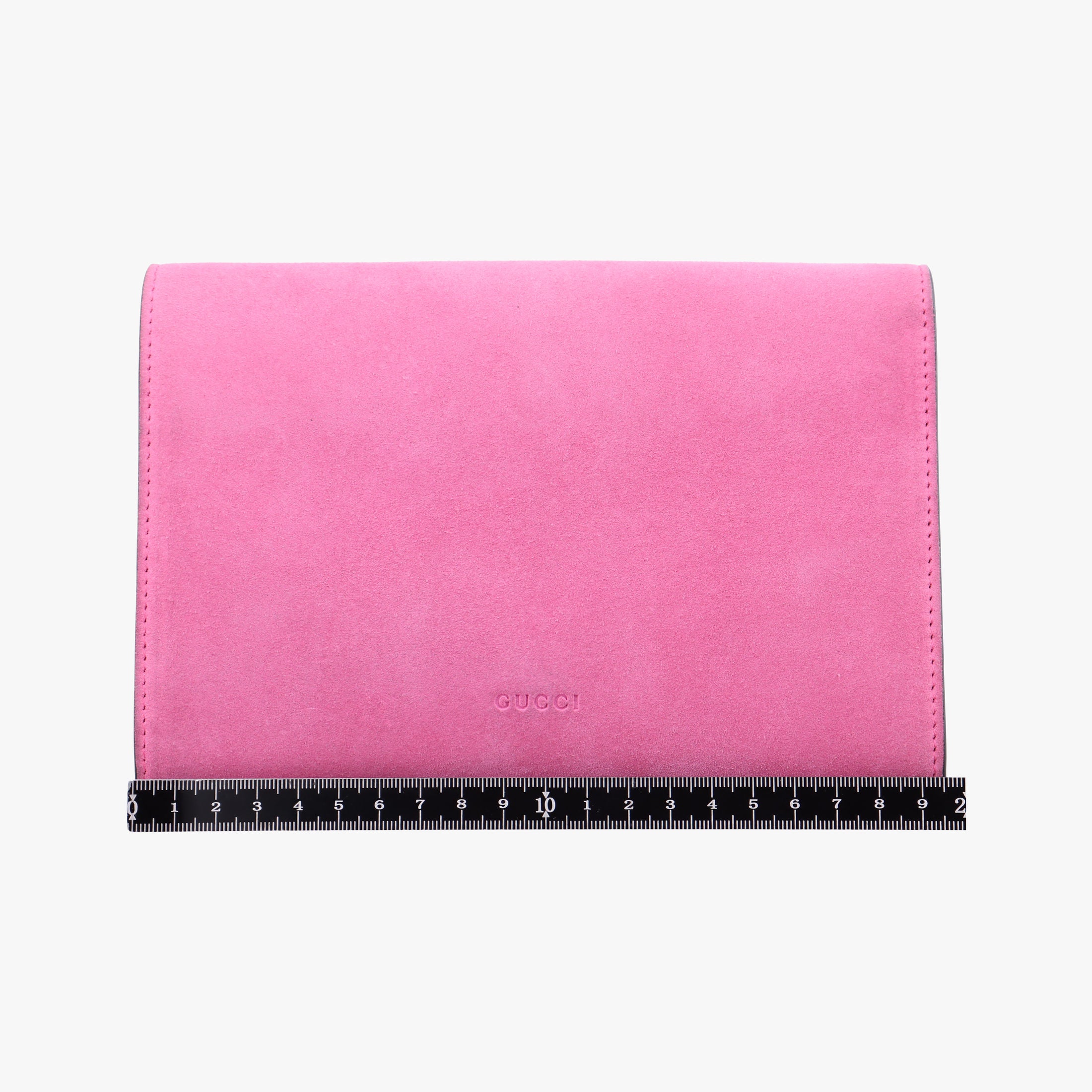 Pre-owned Gucci Dionysus Pink Suede 401231 shoulderbag | stylenewstar