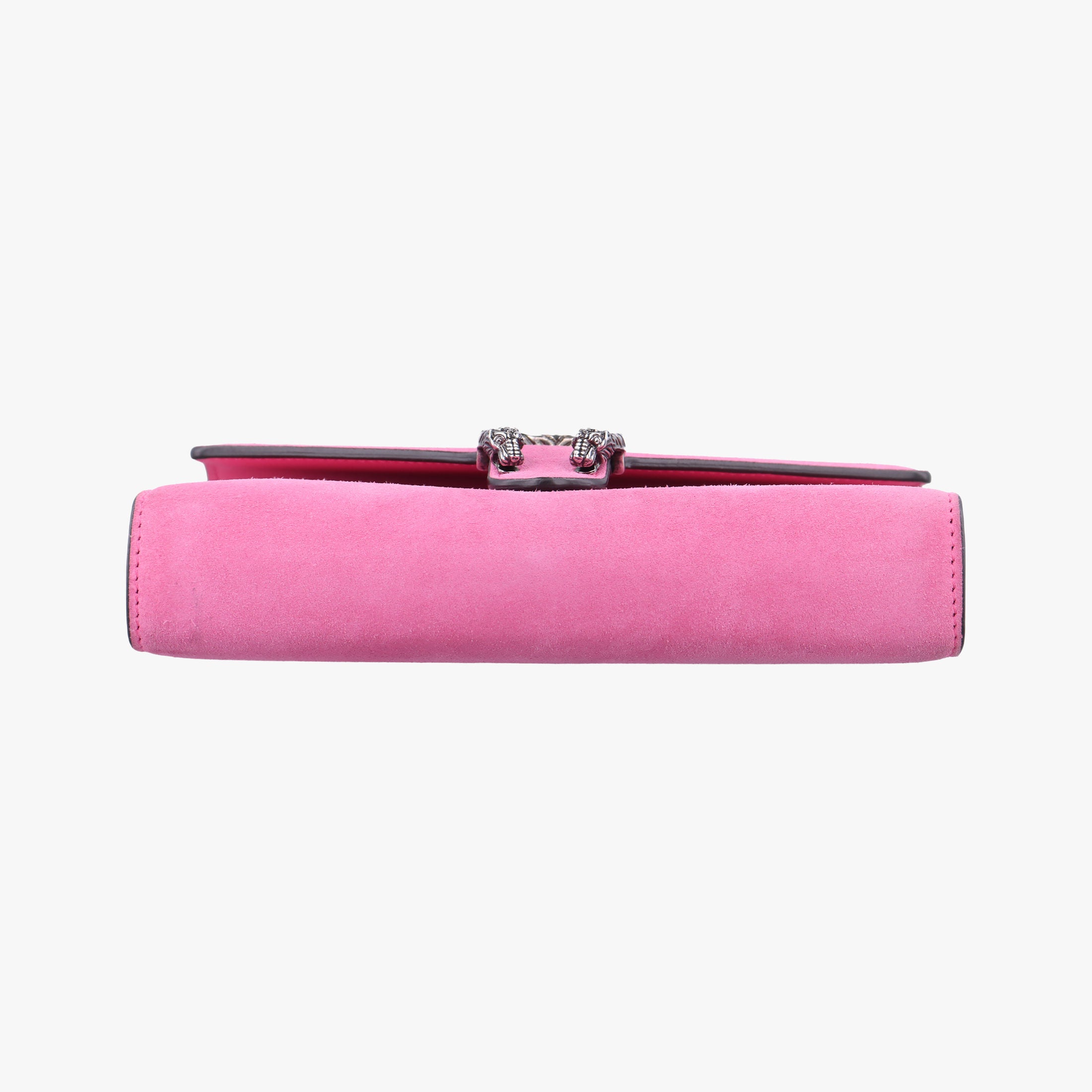 Pre-owned Gucci Dionysus Pink Suede 401231 shoulderbag | stylenewstar
