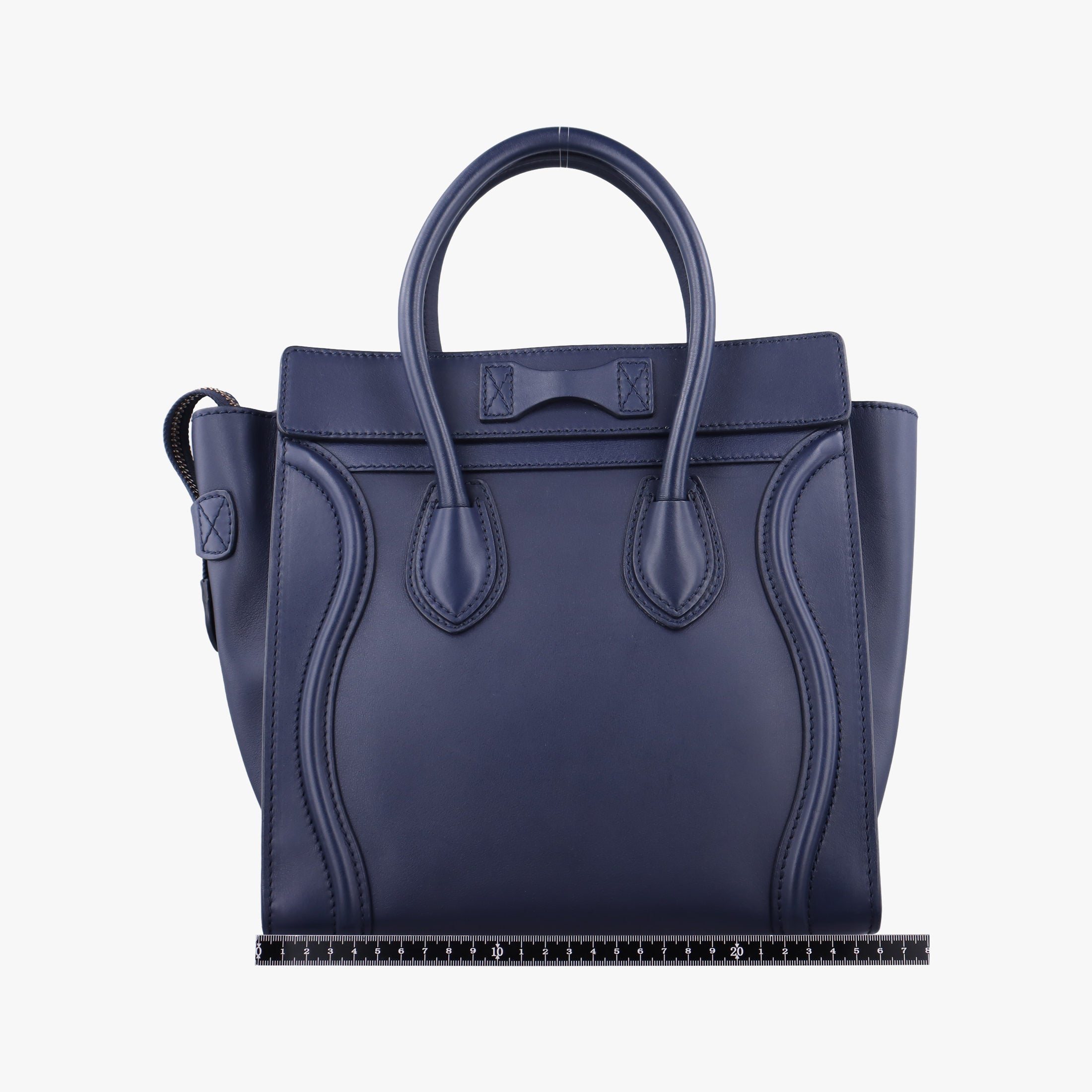 Luggage Mini Shopper Navy Leather S-ZP-0193ラゲージミニショッパー ネイビー レザー S-ZP-0193