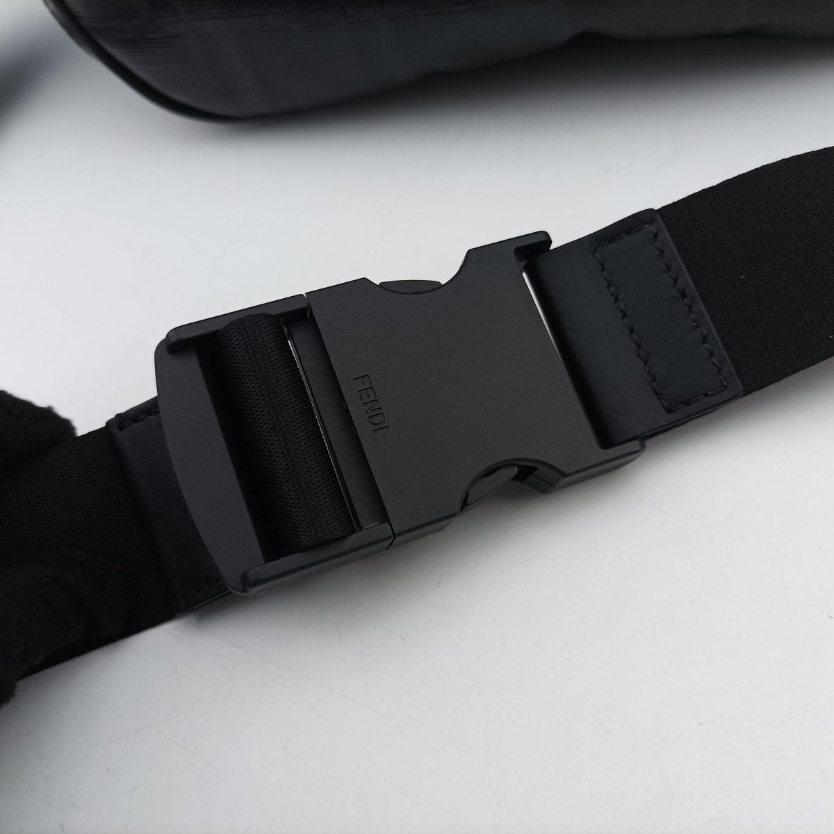 Zucca Diagonal Pattern Black PVC Coated Canvas 7VA434 7VA434 A5N7 198-8241ズッカ柄 ダイアゴナル ブラック PVCコーティングキャンバス 7VA434 7VA434 A5N7 198-8241