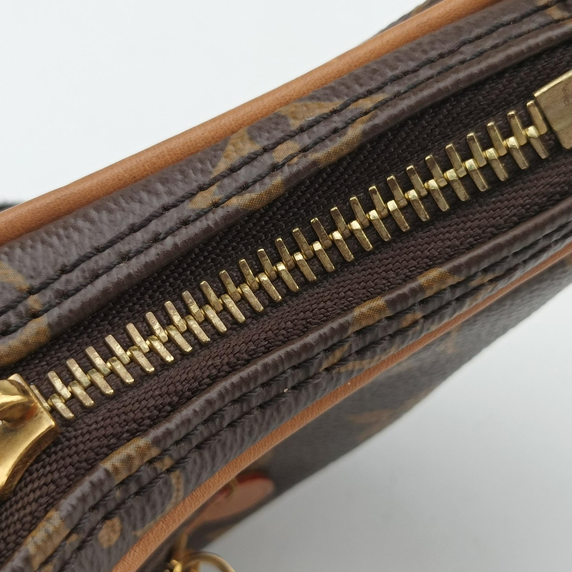 LOOP Brown×Beige Monogram Canvas M81098 IC Chipループ モノグラム/ブラウン×ベージュ モノグラムキャンバス M81098 ICチップ