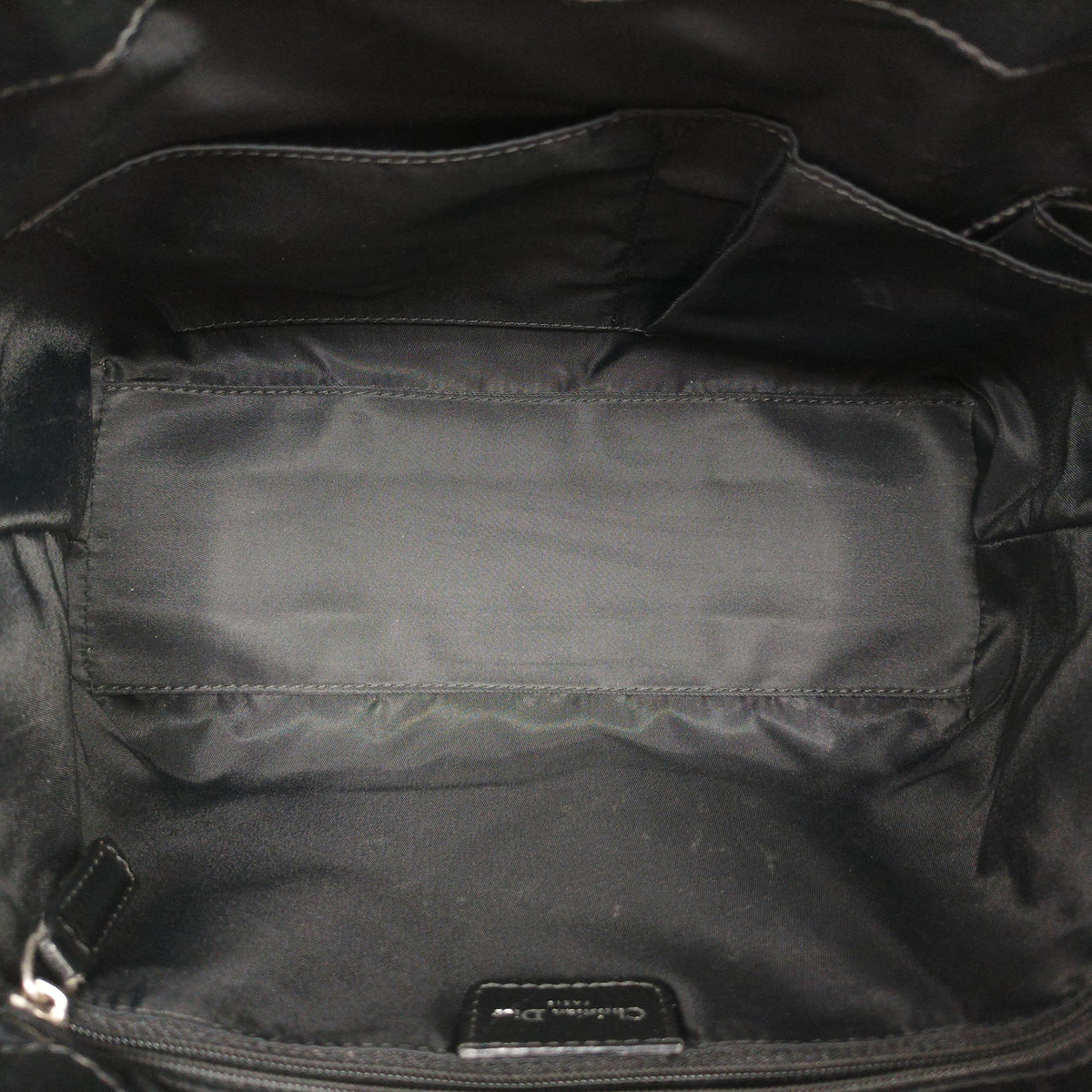 Trotter Flower Tote Black canvas×Leather 07-BO-1015トロッター フラワー トート ブラック キャンバス×レザー 07-BO-1015