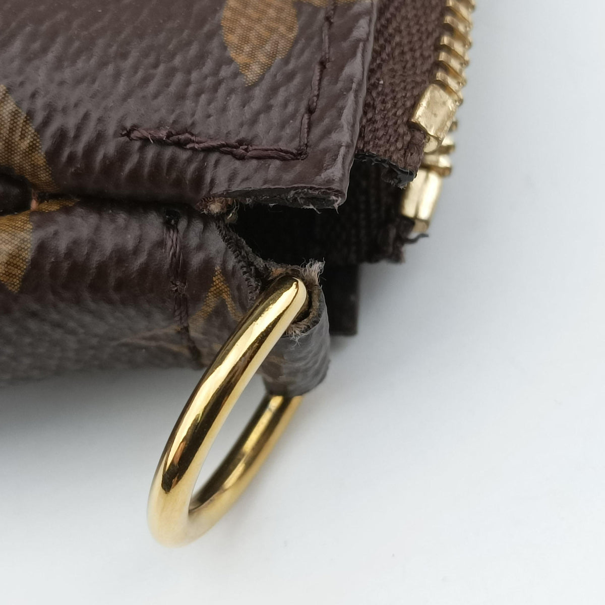 Multi Pochette Accessoir brown×khaki Monogram Canvas M44813 IC Chipミュルティ ポシェット アクセソワール モノグラム/ブラウン×カーキ モノグラムキャンバス M44813 ICチップ