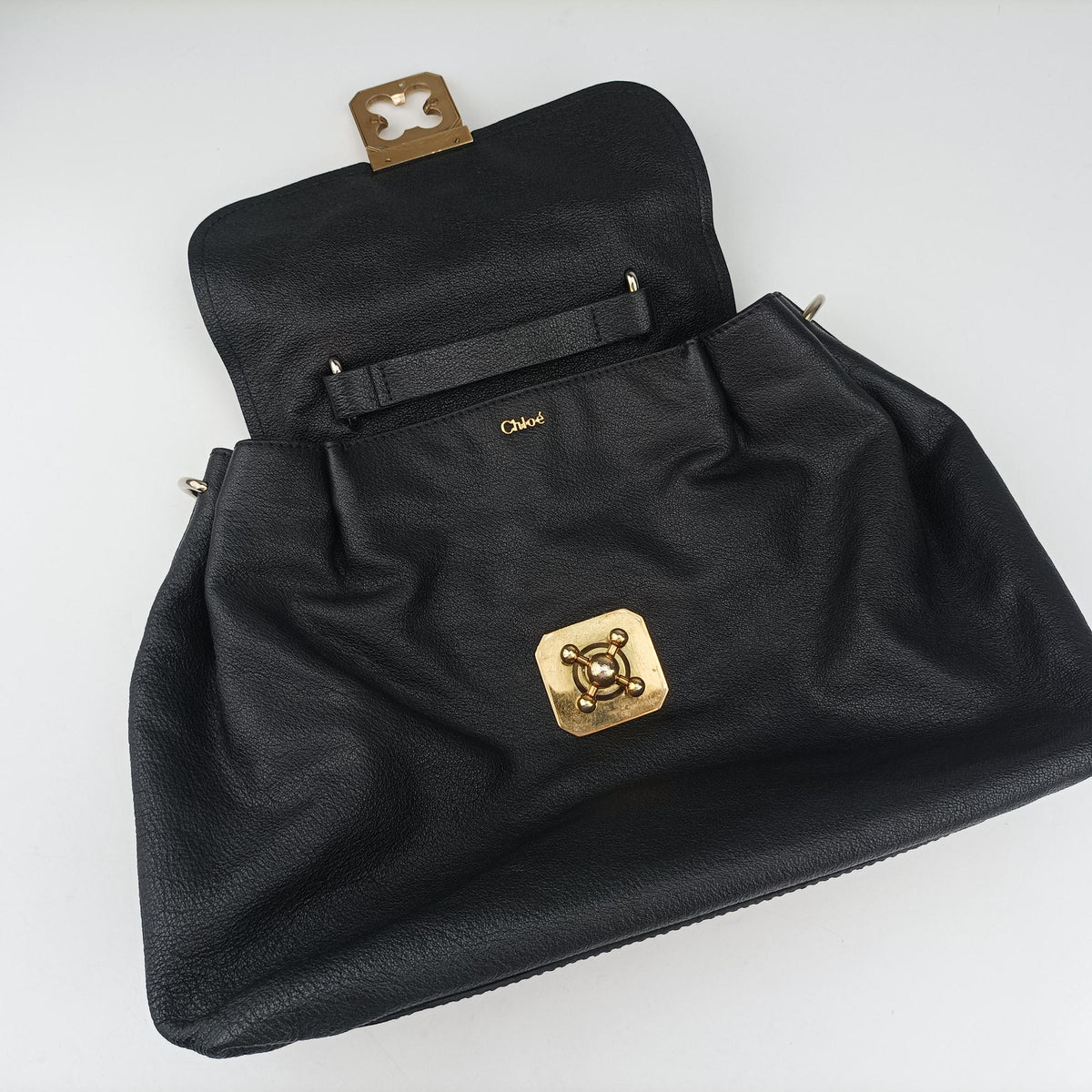 Elsie Black Leather 02-10-50エルシー ブラック レザー 02-10-50