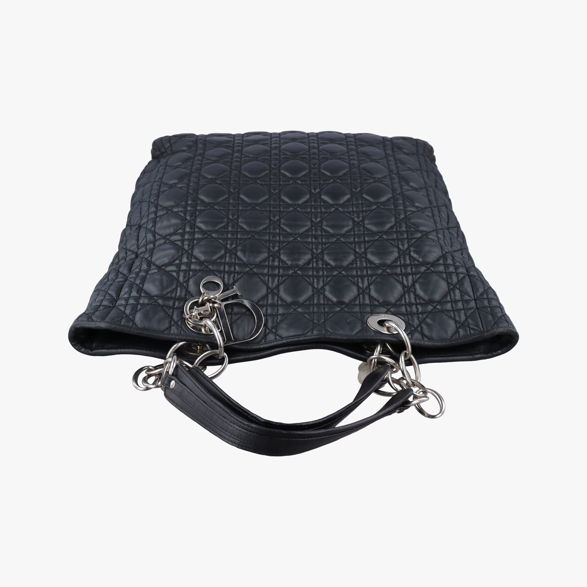 Cannage Dior Soft Shopping Black lambskin 236-BM-0078ソフト レディ ディオール トート ブラック ラムスキン 236-BM-0078