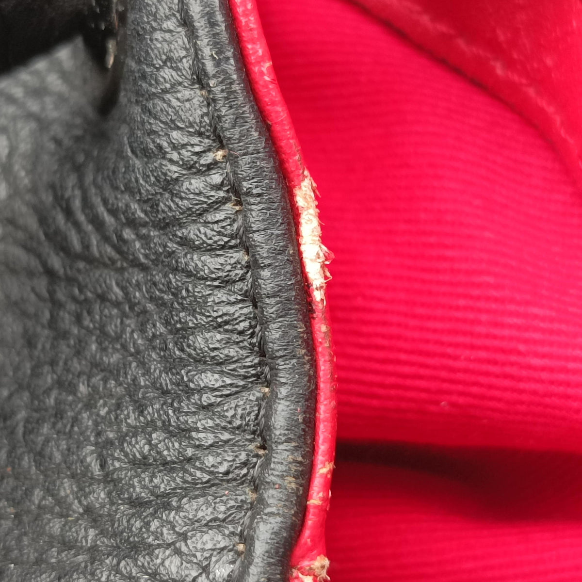Explorafunk Black x Red leather エクスプロラファンク ブラック×レッド レザー