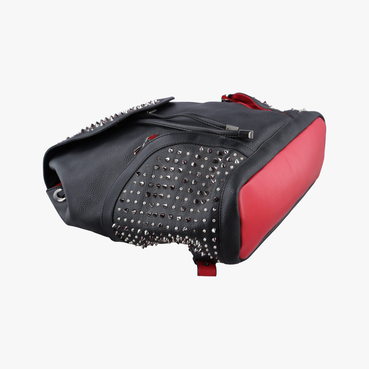 Explorafunk Black x Red leather エクスプロラファンク ブラック×レッド レザー
