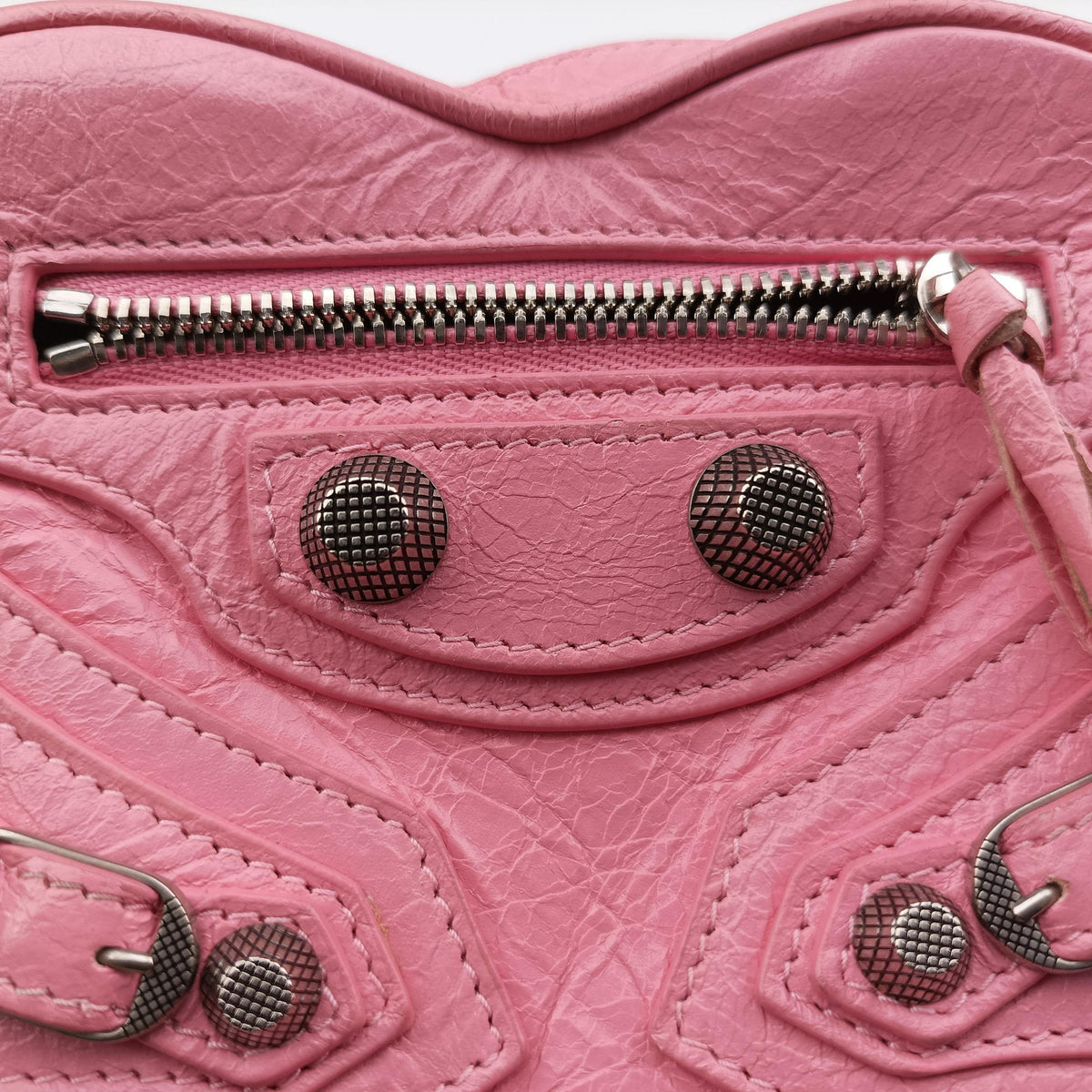Le Cagole Heart Mini Pink lambskin 722781.5812.P.000959ル カゴーレ ハートミニ ピンク ラムスキン 722781.5812.P.000959