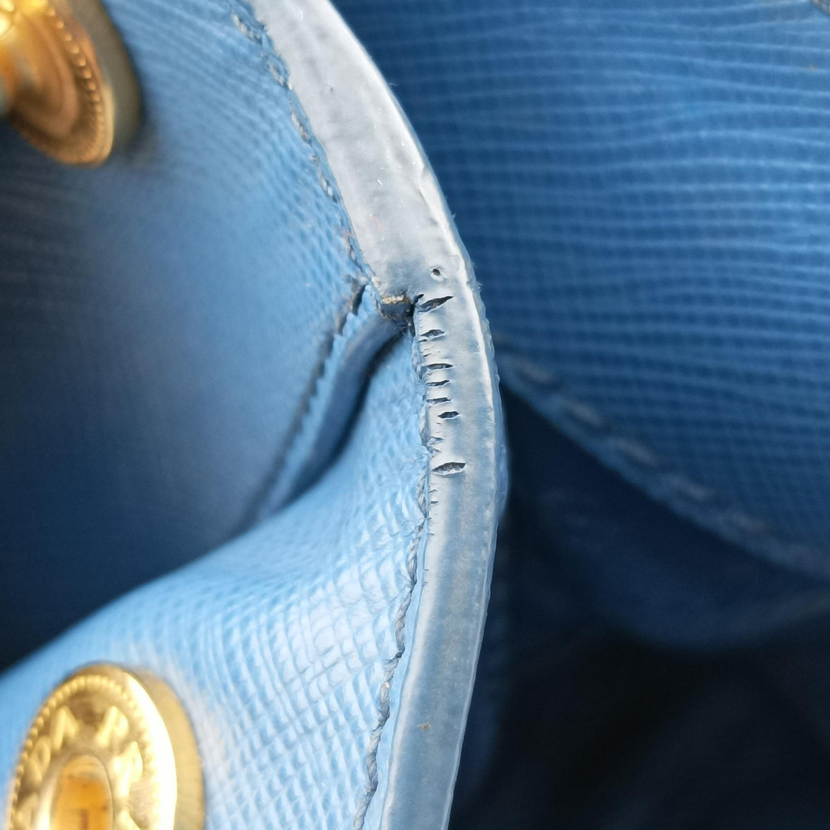 Galleria Blue SAFFIANO Leather BN2274 2 180ガレリア ブルー サフィアーノレザー BN2274 2 180