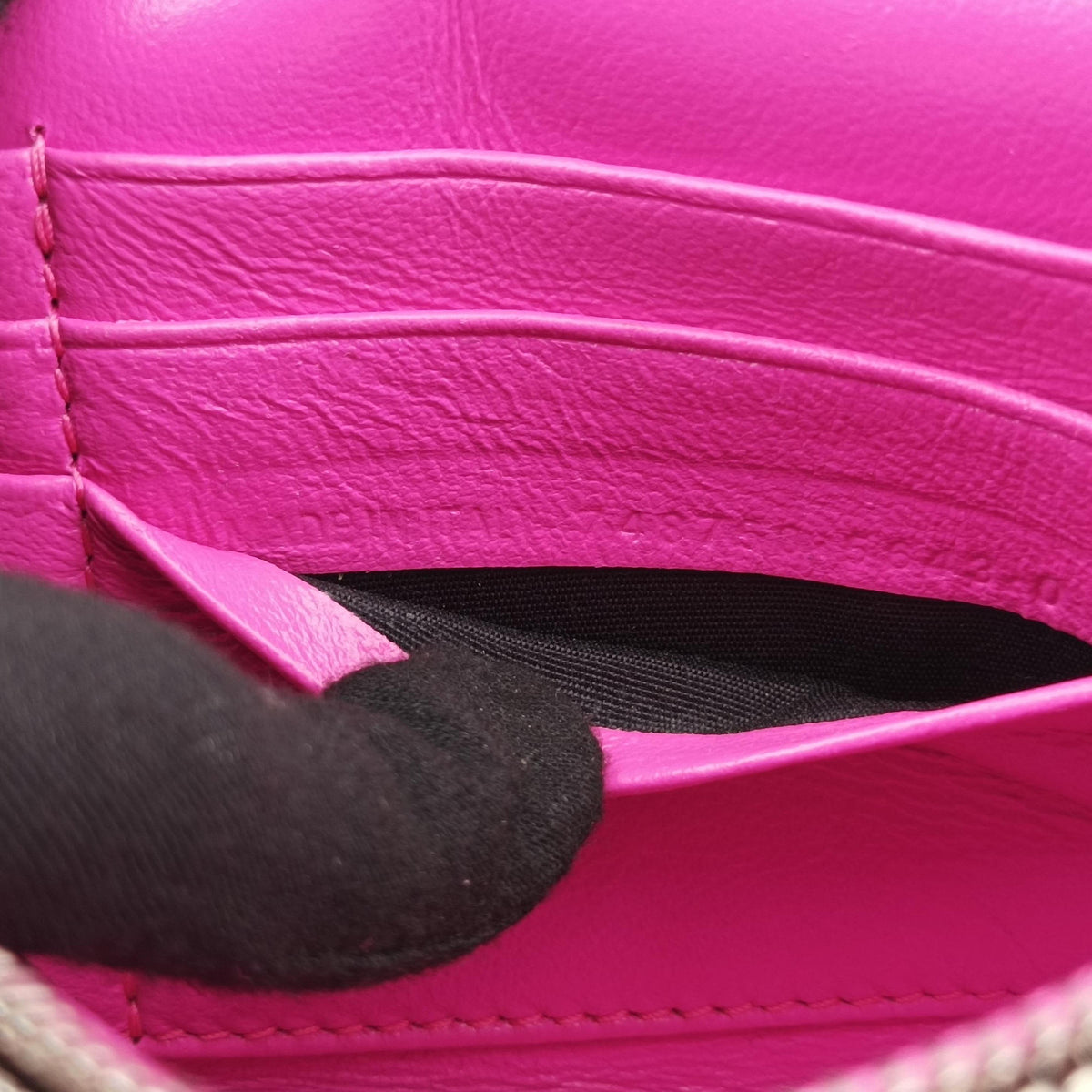 Hourglass Pink Satin× Leather 748750.5643.O.535269アワーグラス ピンク サテン× レザー 748750.5643.O.535269