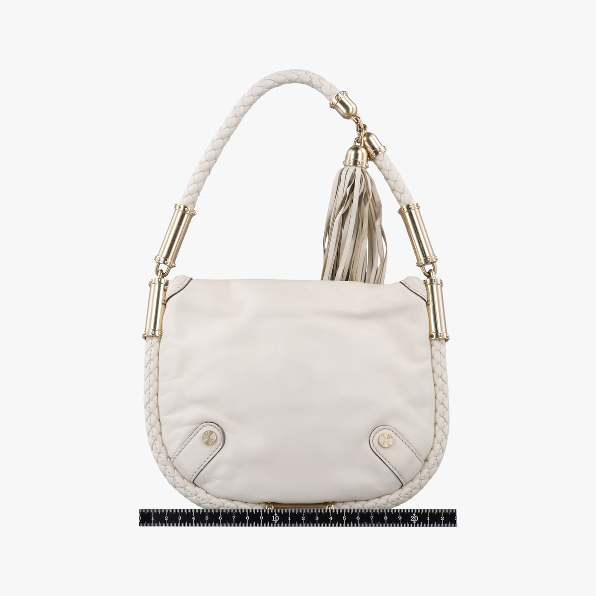Dialux Britt Hobo White Leather 167733 ディアラックス ブリット ホーボー ホワイト レザー 167733