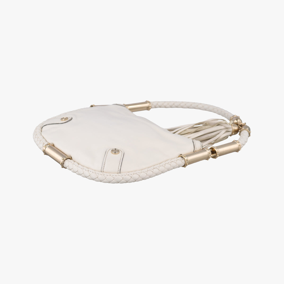 Dialux Britt Hobo White Leather 167733 ディアラックス ブリット ホーボー ホワイト レザー 167733
