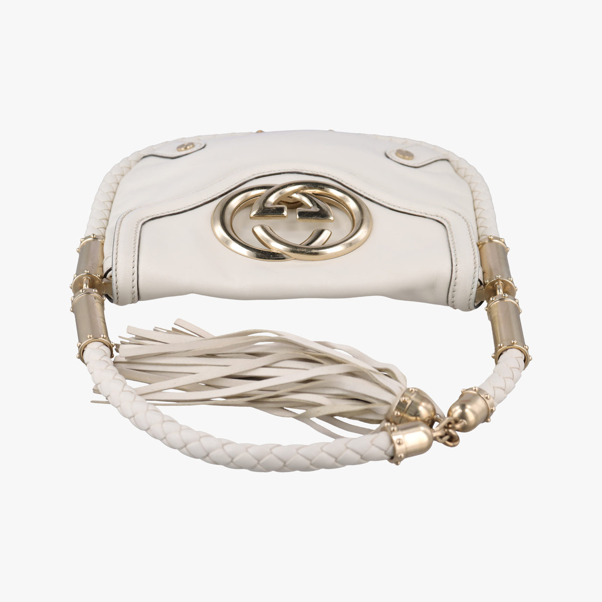Dialux Britt Hobo White Leather 167733 ディアラックス ブリット ホーボー ホワイト レザー 167733